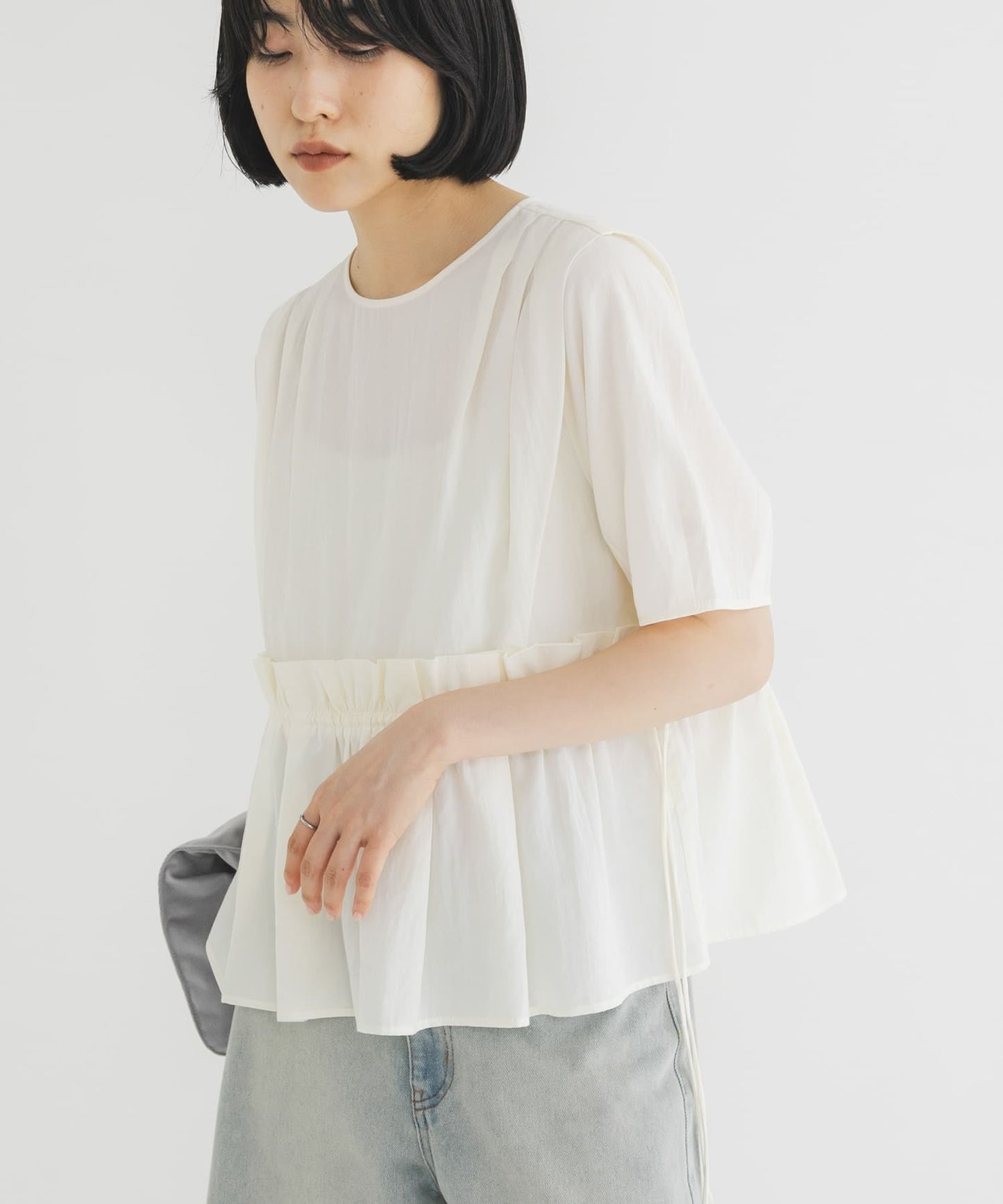 KBF 褶邊荷葉邊blouse - Image 20