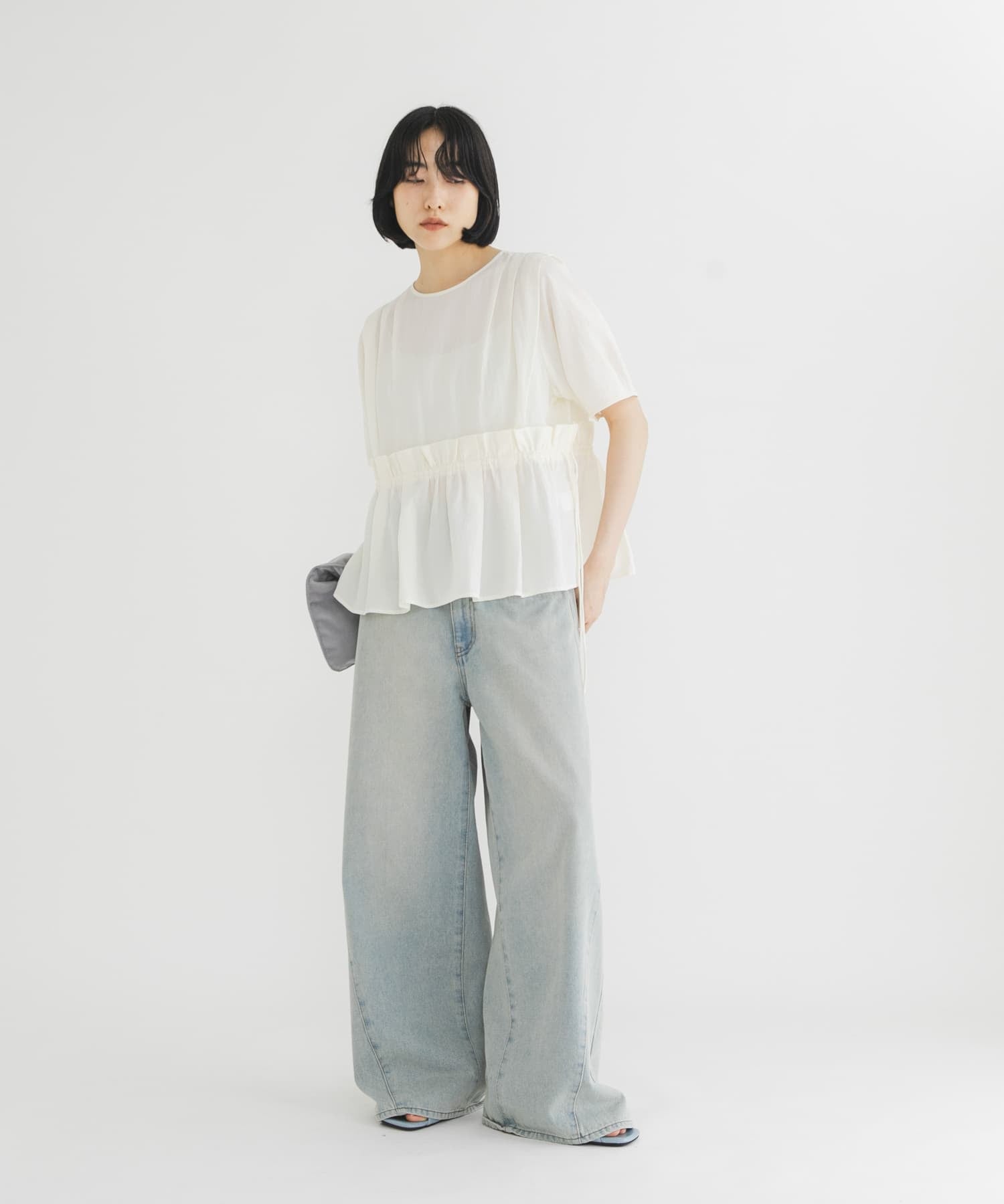 KBF 褶邊荷葉邊blouse - Image 22