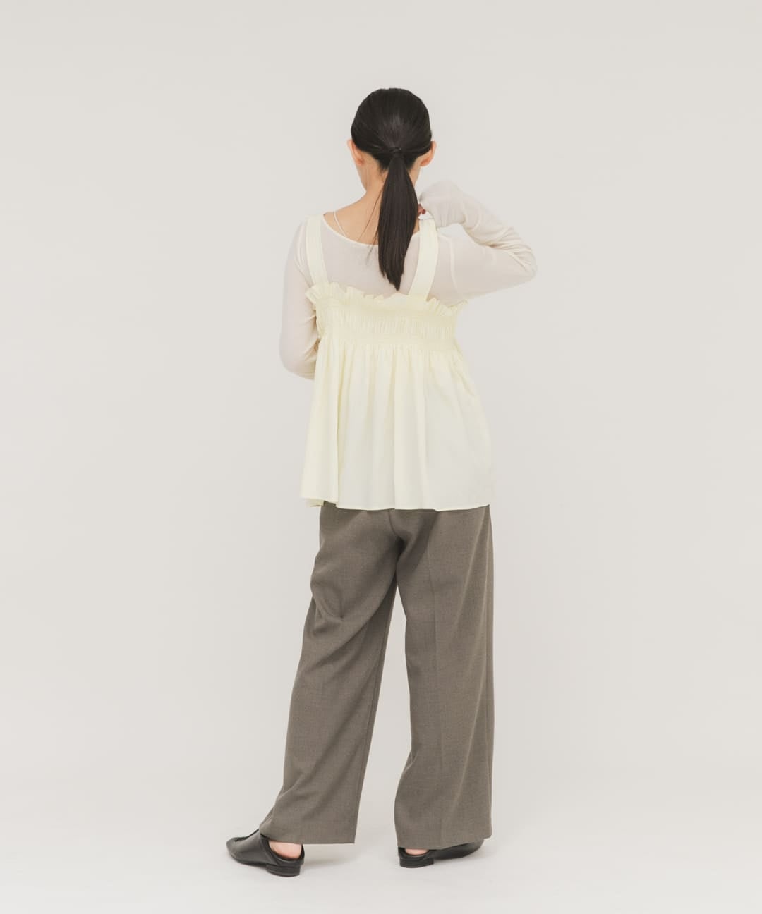 KBF Frilled gathered bustier - Image 17