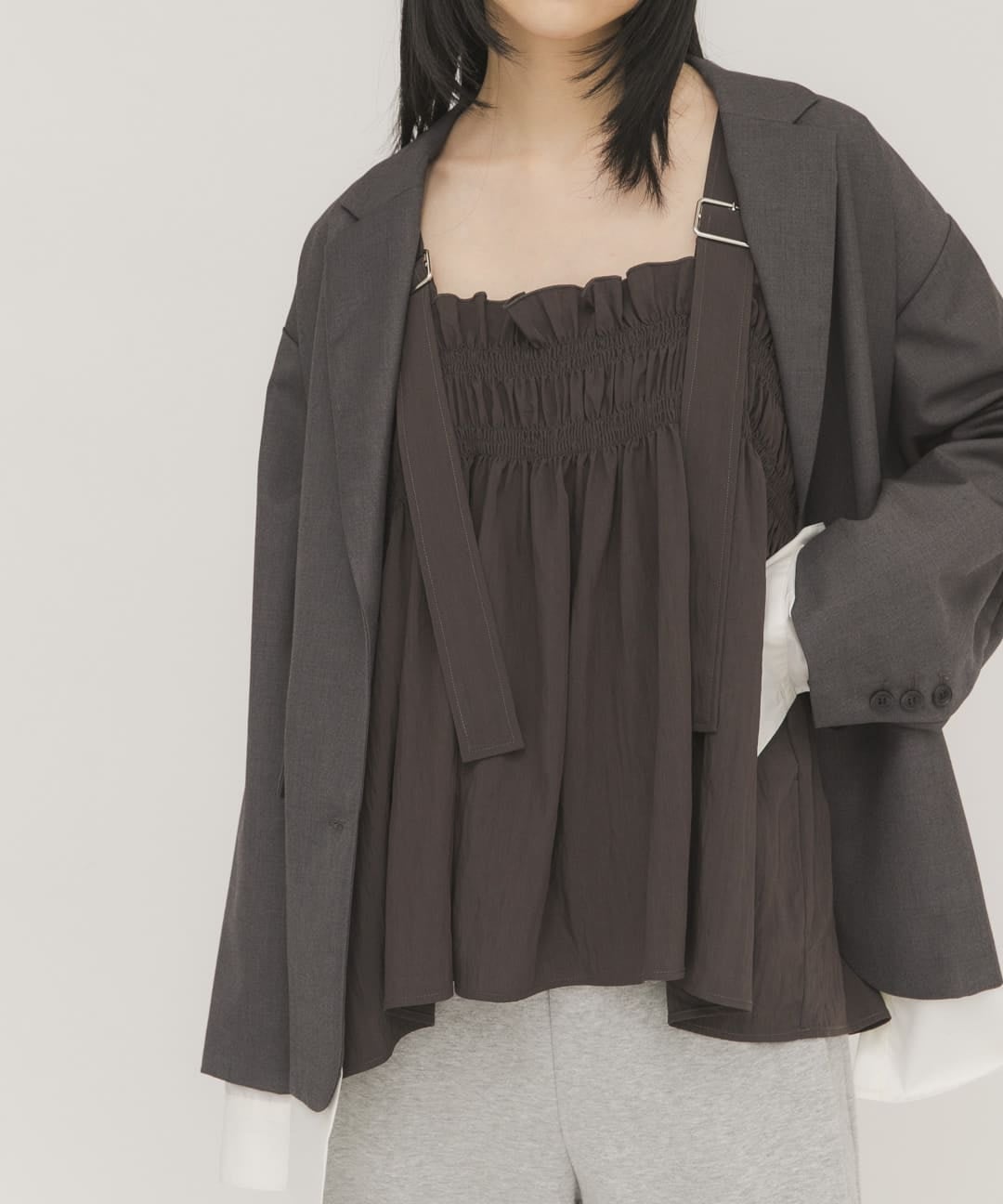 KBF Frilled gathered bustier - Image 18