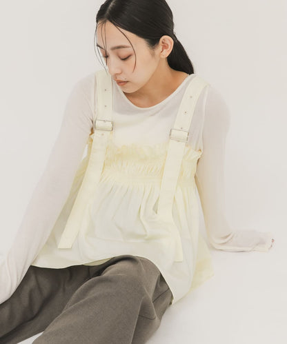 KBF Frilled gathered bustier - Image 2