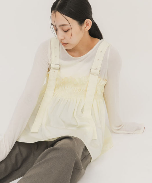 KBF Frilled gathered bustier - Image 2