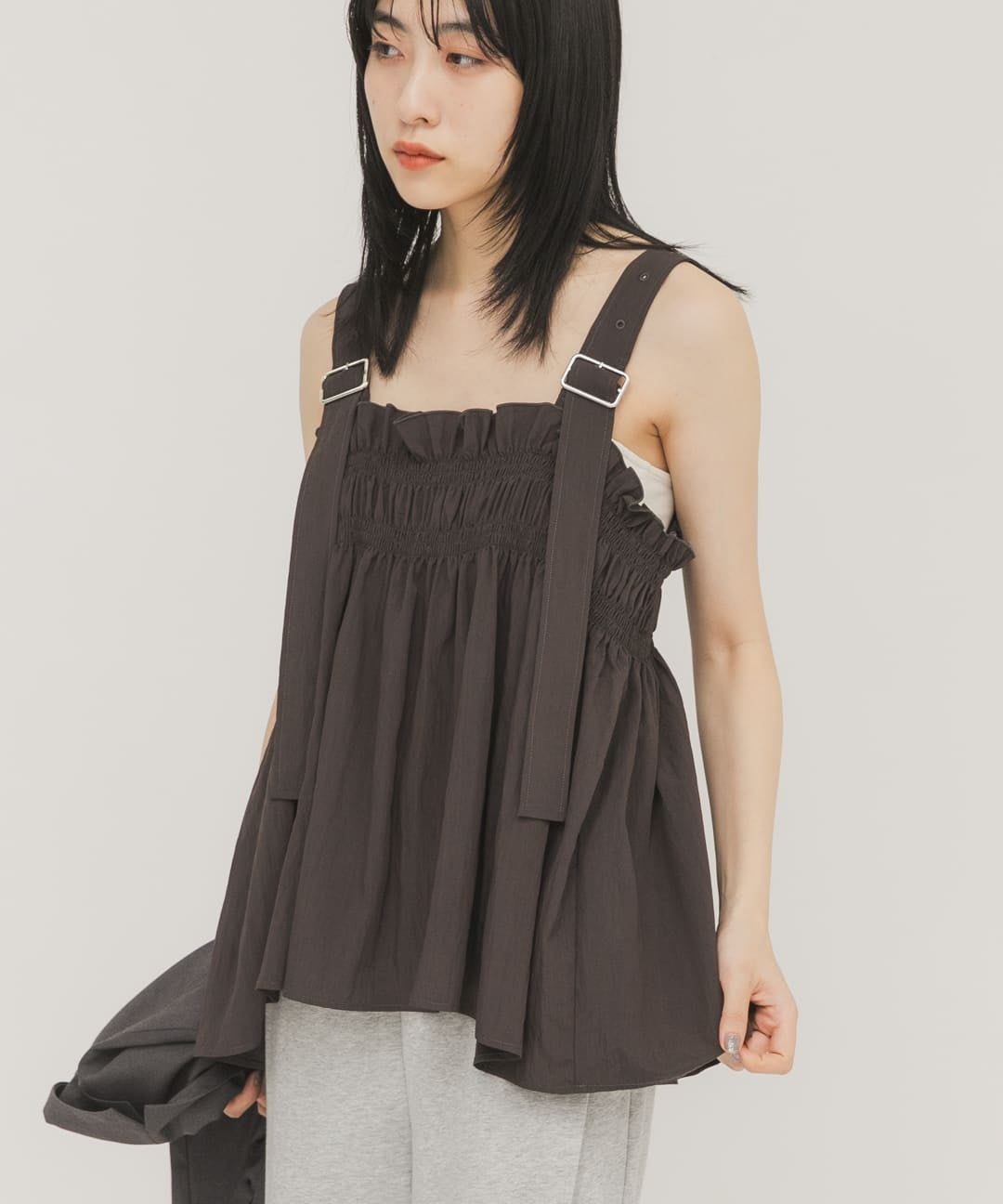 KBF Frilled gathered bustier - Image 21