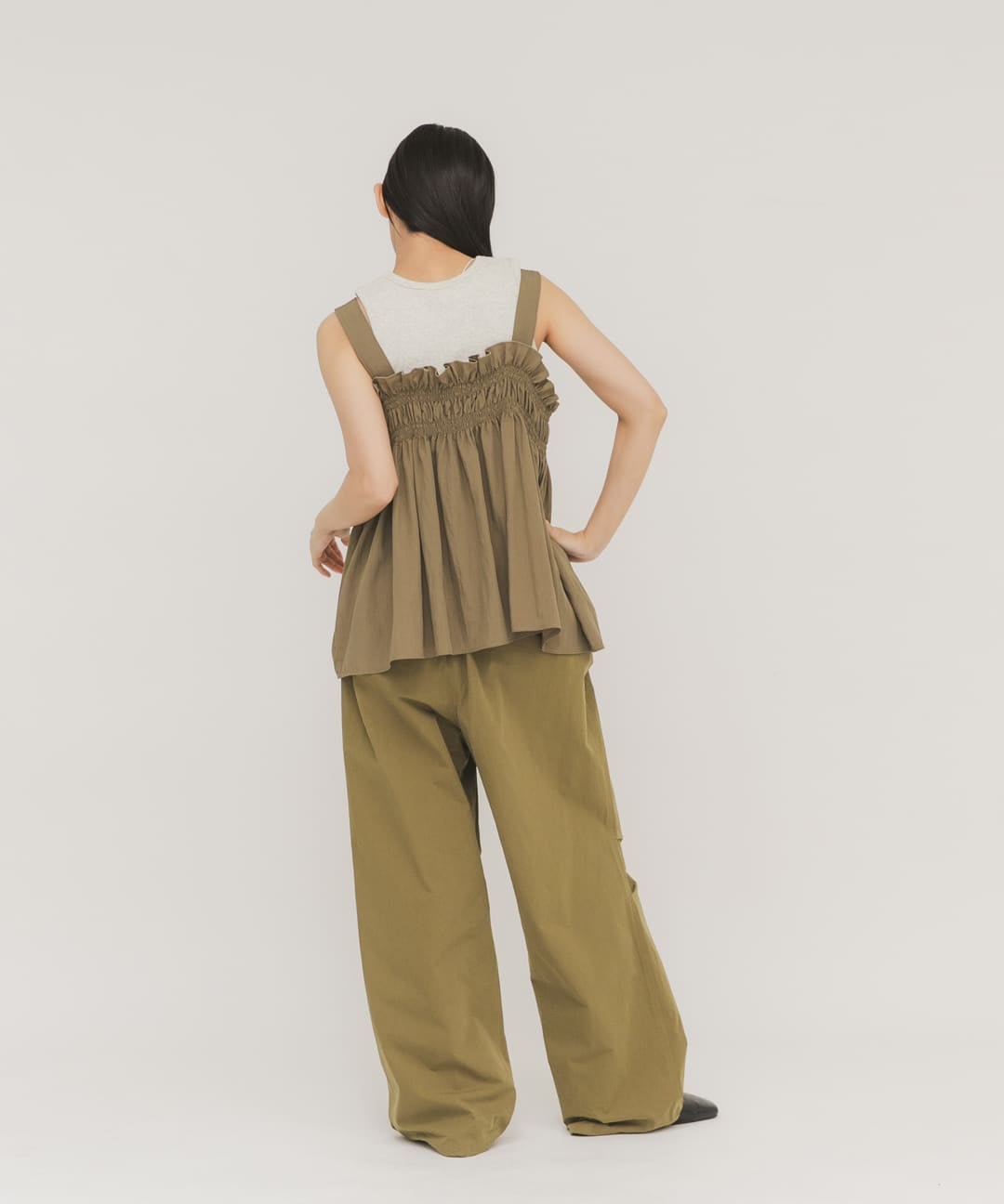 KBF Frilled gathered bustier - Image 10