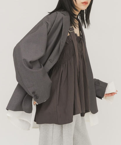 KBF Frilled gathered bustier - Image 37