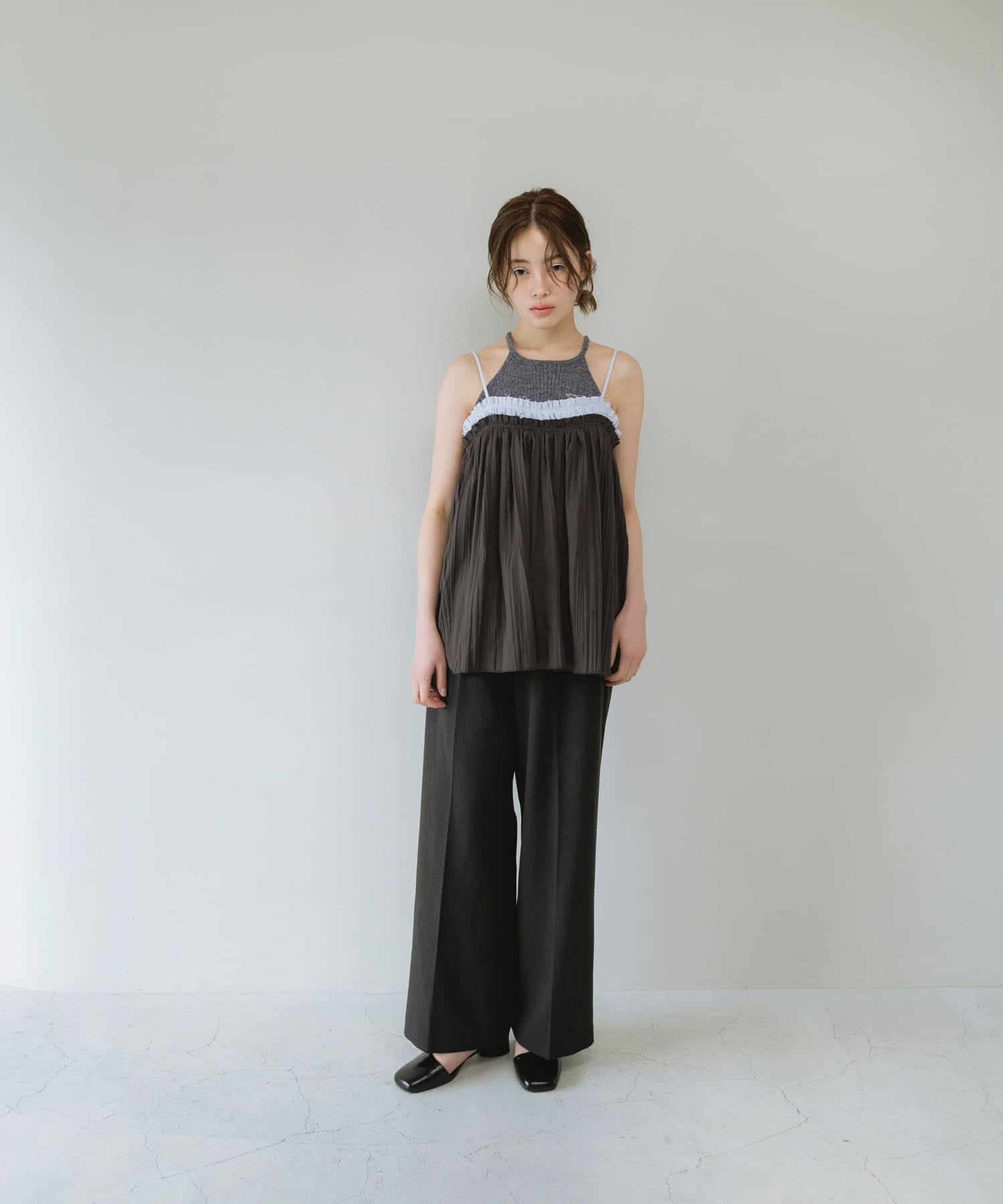 KBF 雙色吊帶背心 - Image 13