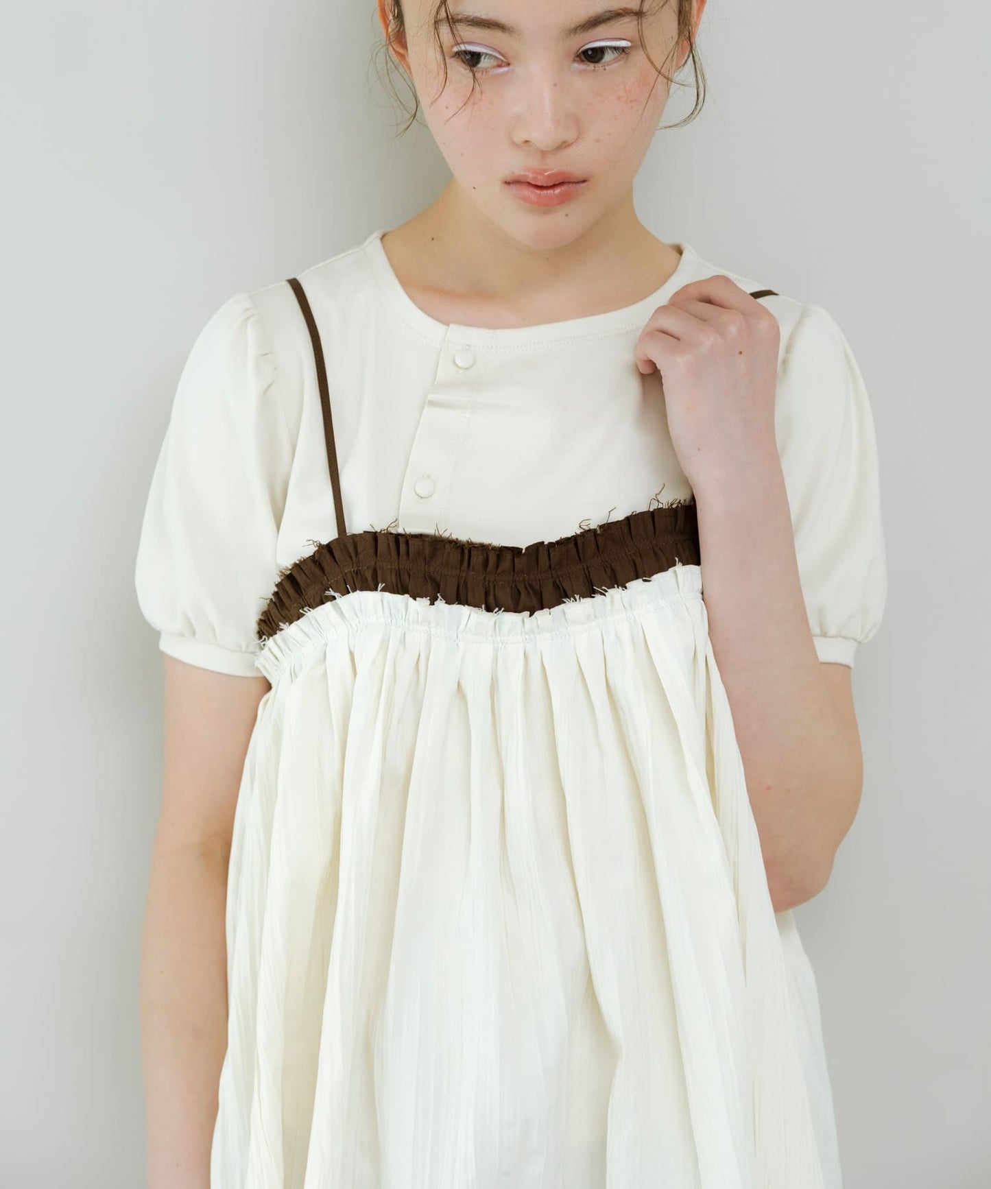 KBF 雙色吊帶背心 - Image 16