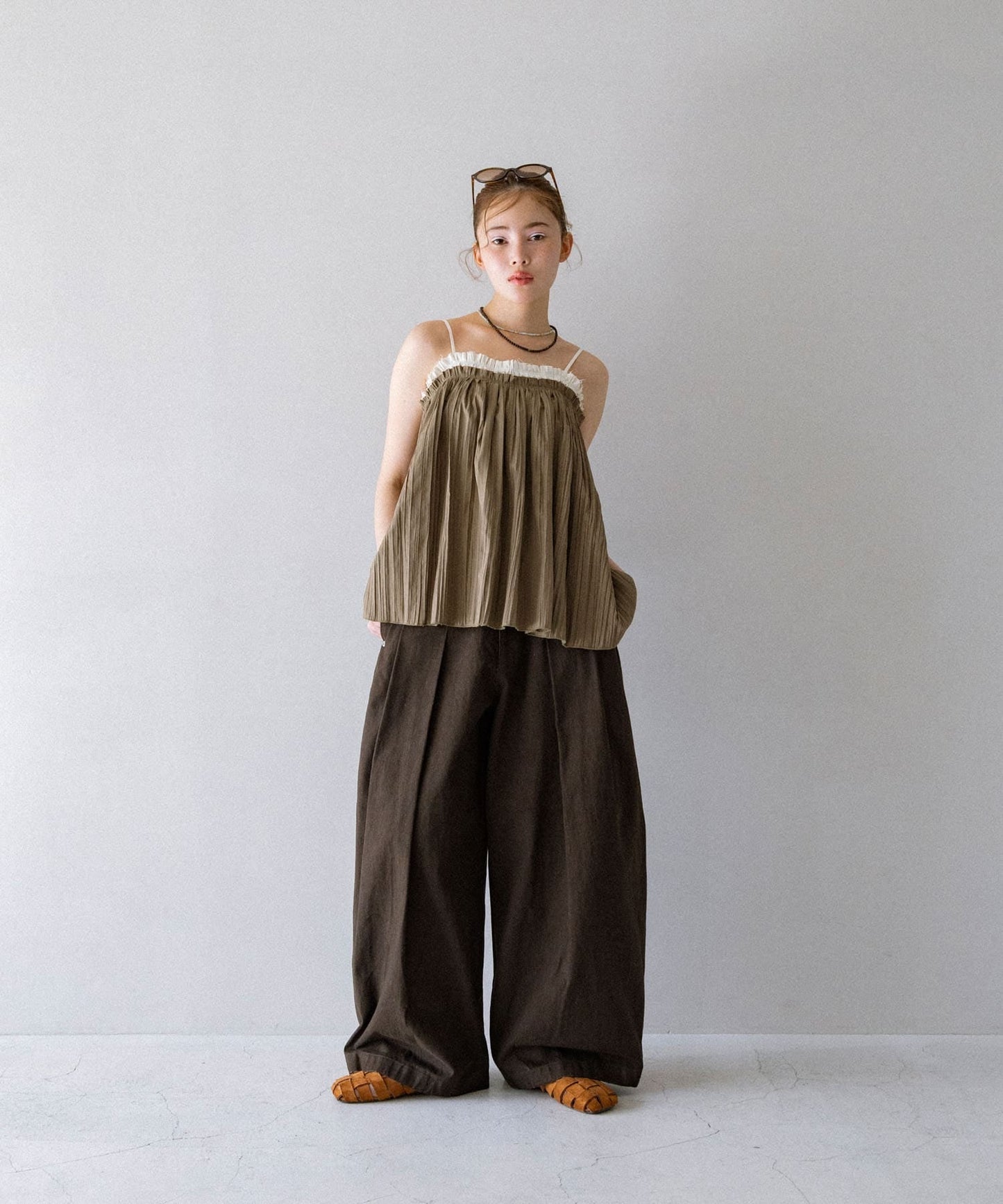 KBF 雙色吊帶背心 - Image 7