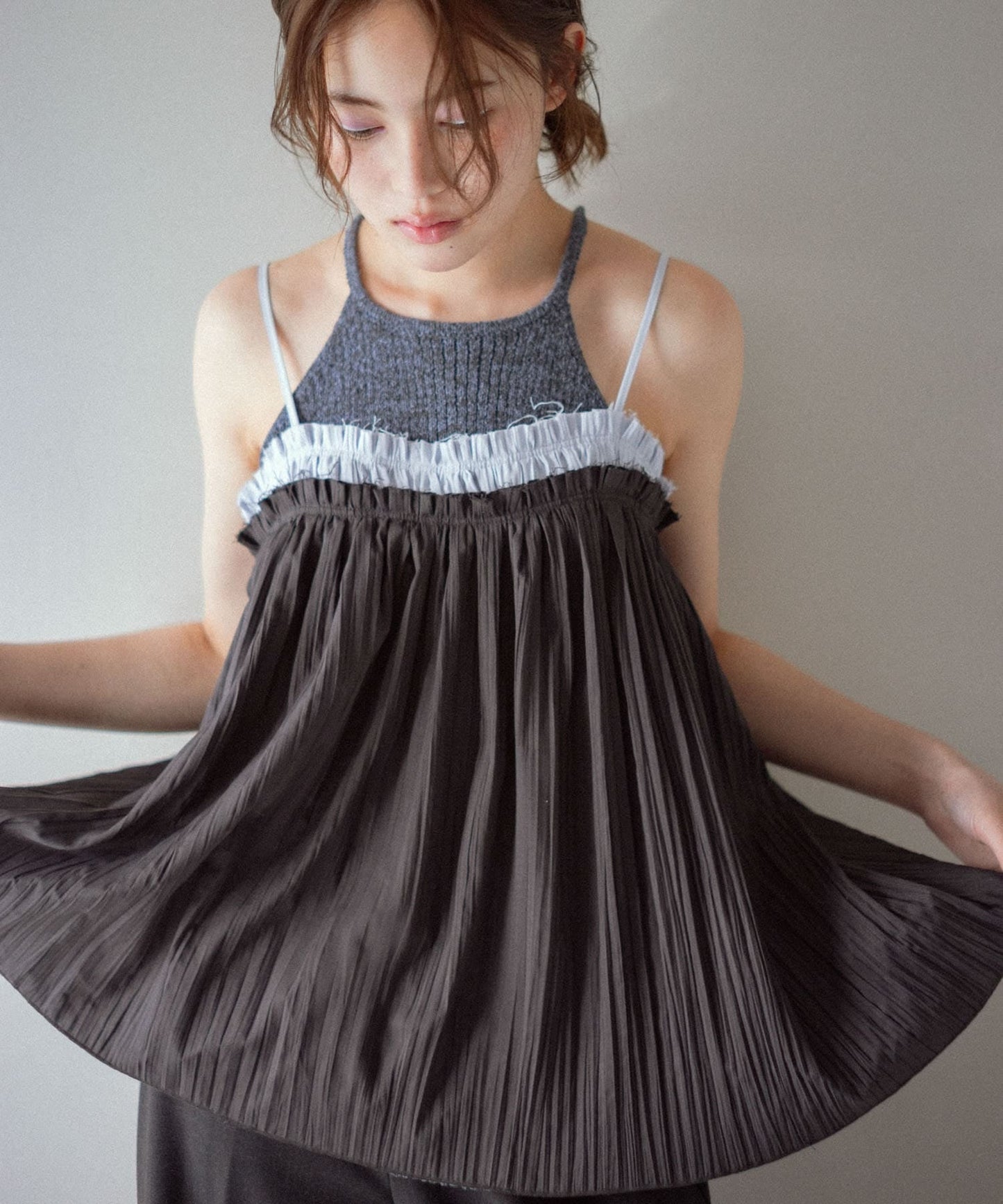 KBF 雙色吊帶背心 - Image 33