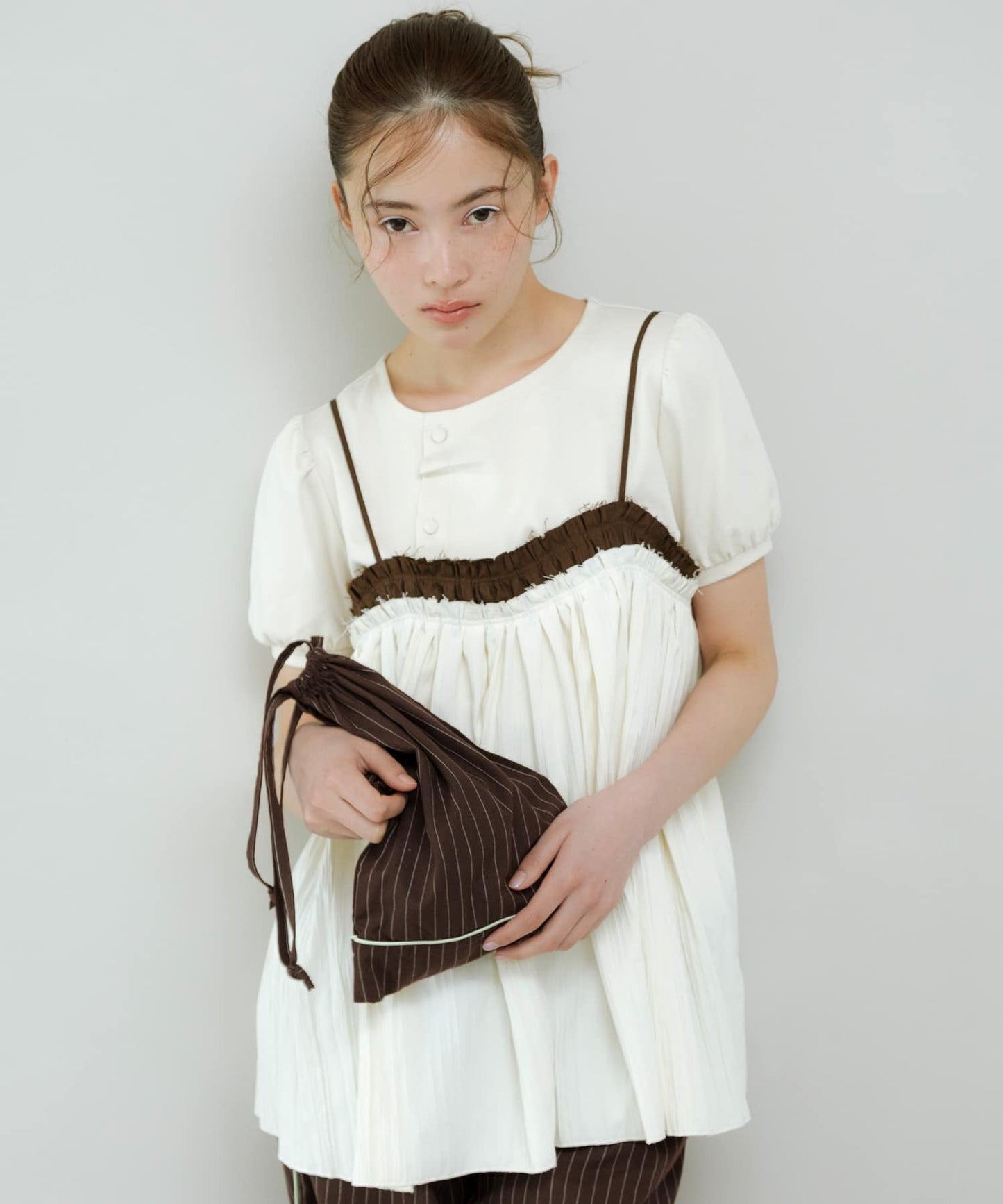 KBF 雙色吊帶背心 - Image 34