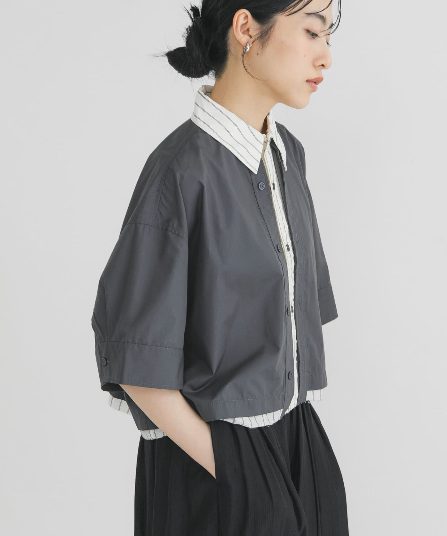 KBF Layered-like box shirt - Image 1