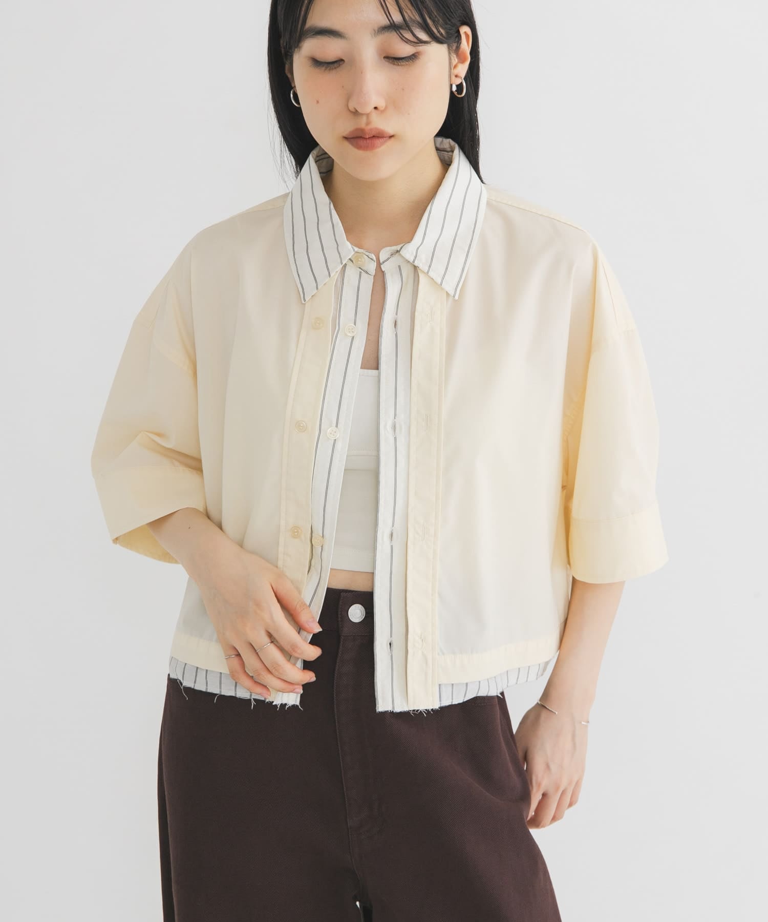 KBF Layered-like box shirt - Image 17