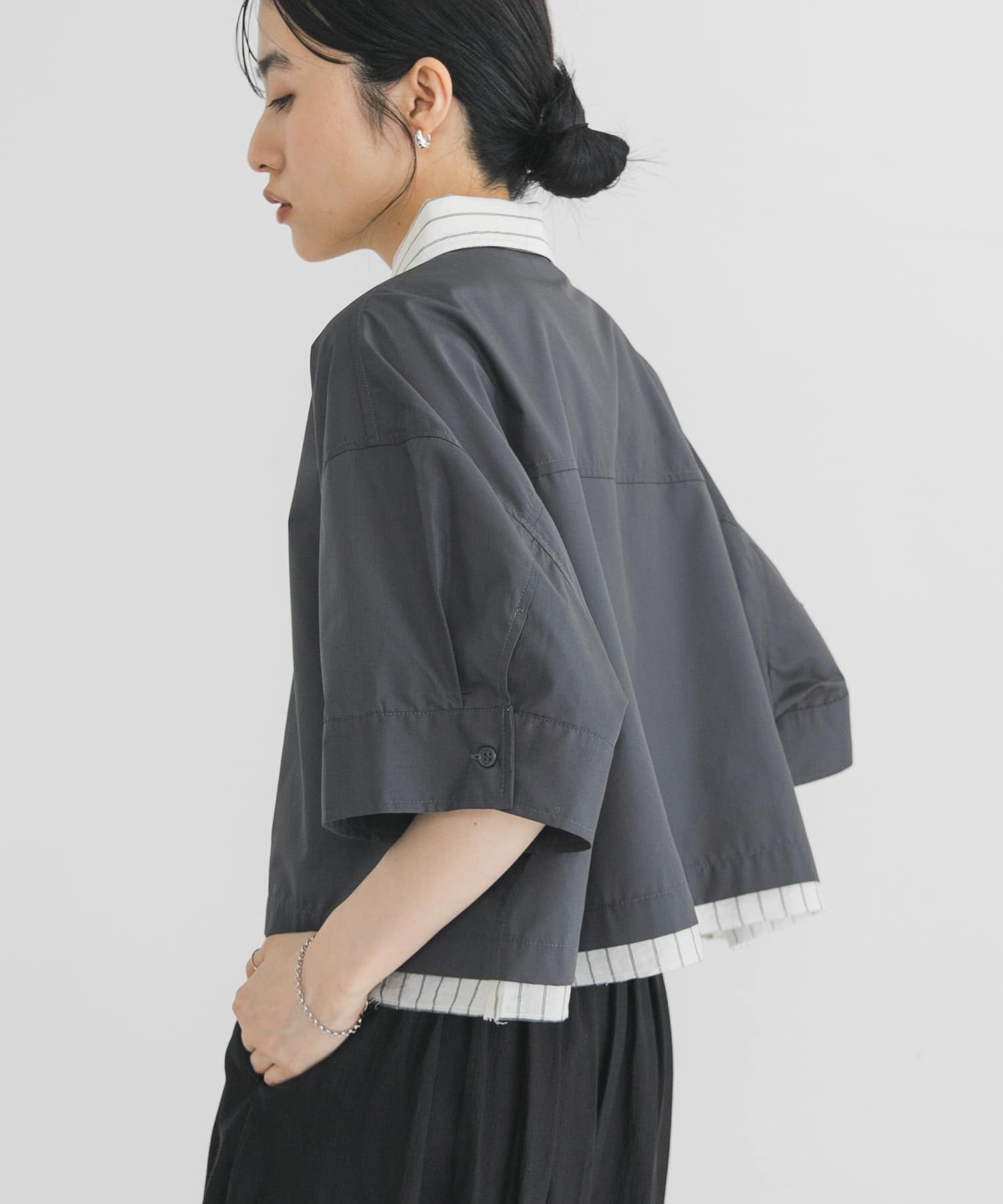 KBF Layered-like box shirt - Image 5