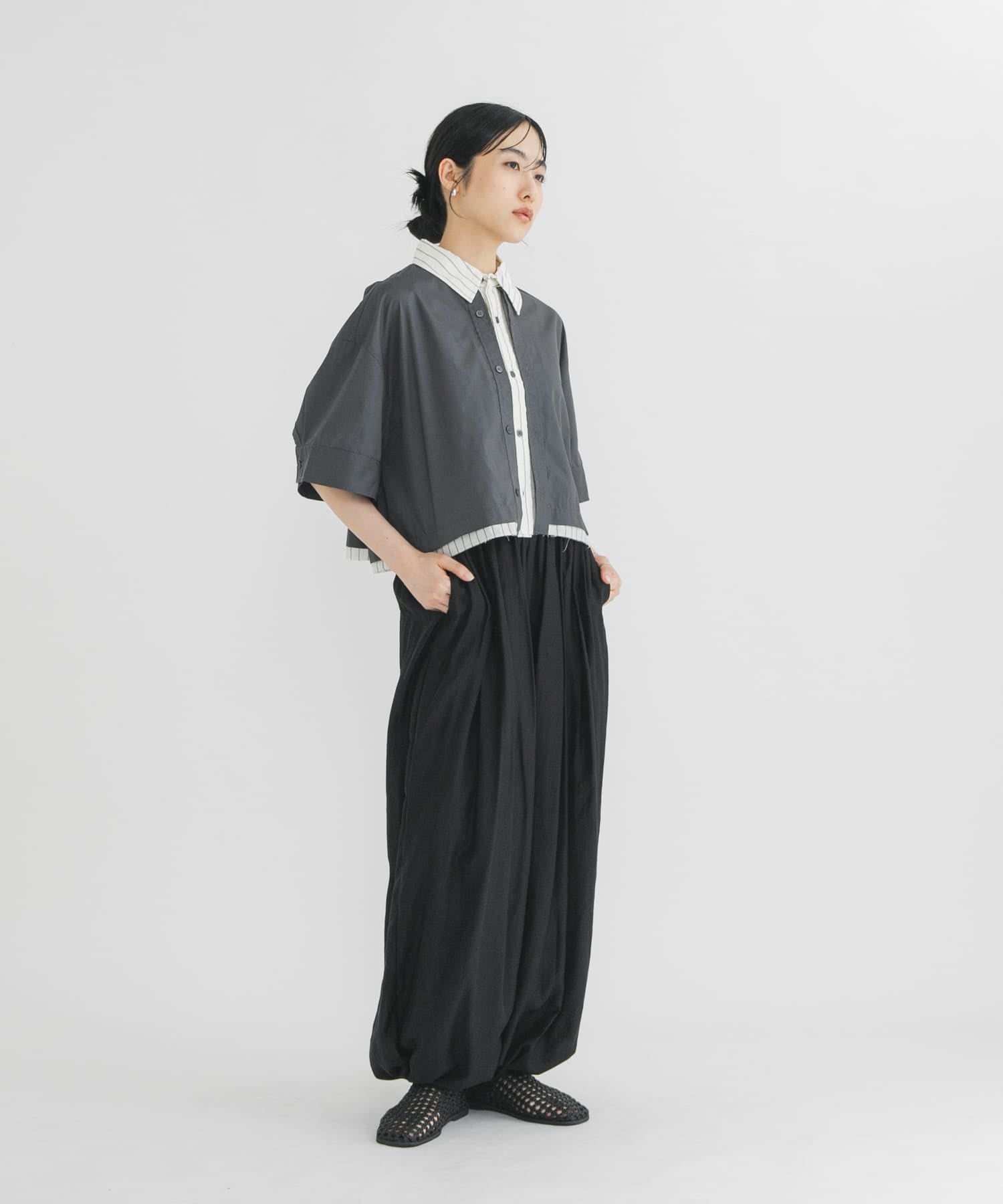KBF Layered-like box shirt - Image 7