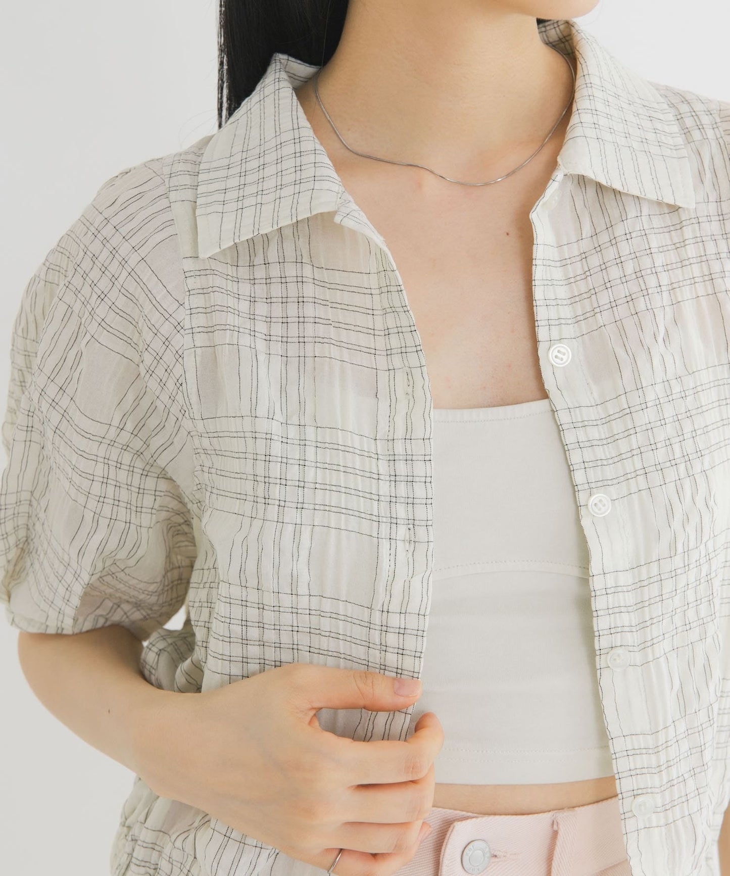KBF compact check shirt - Image 11