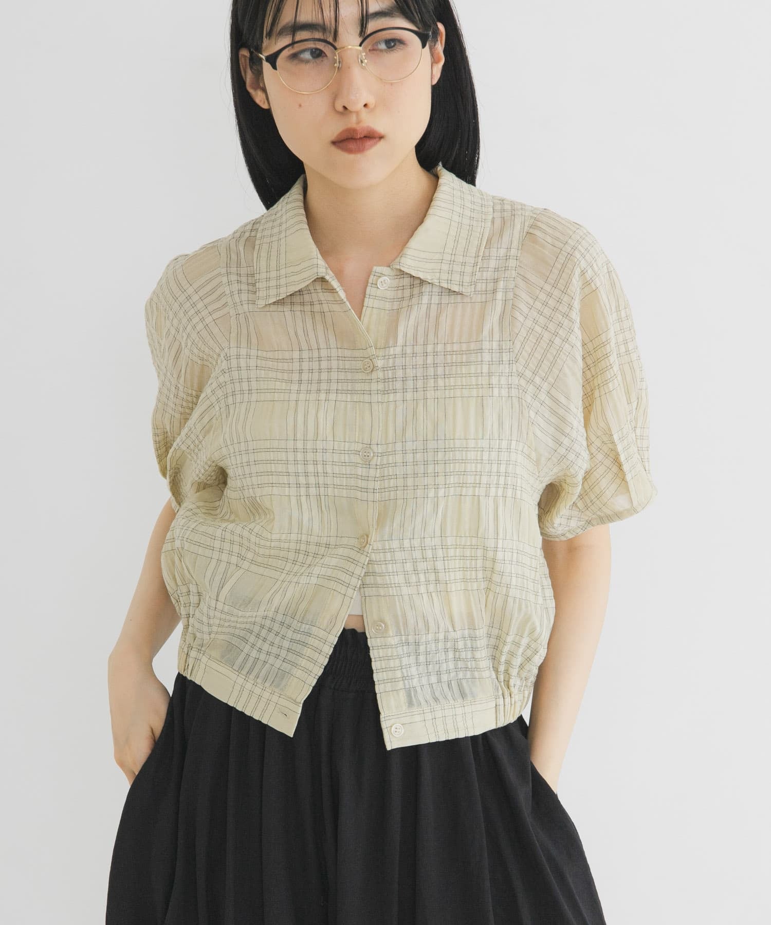 KBF compact check shirt - Image 3