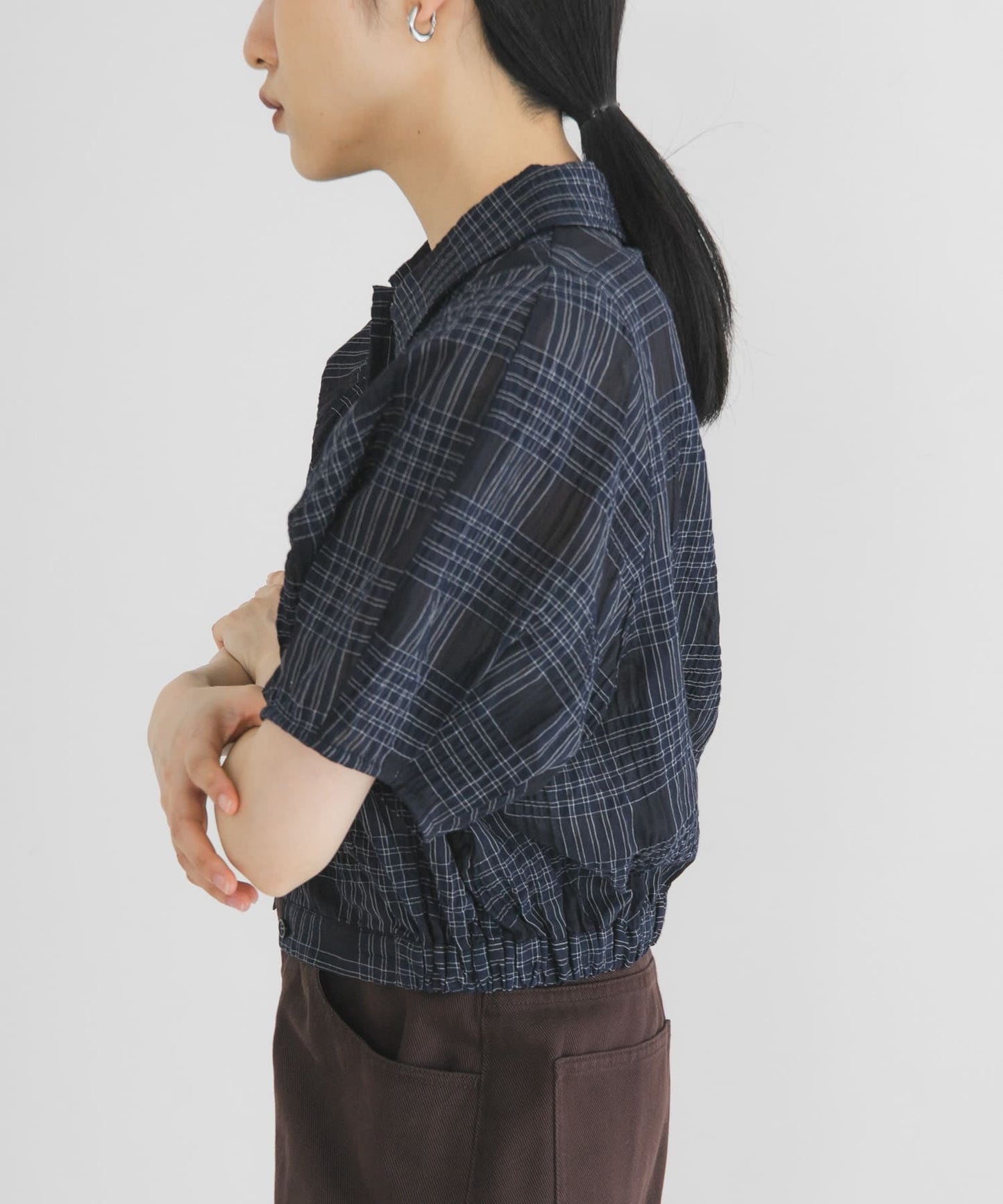 KBF compact check shirt - Image 6