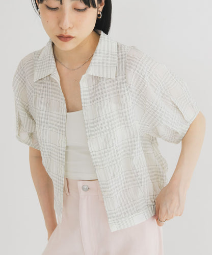 KBF compact check shirt - Image 37