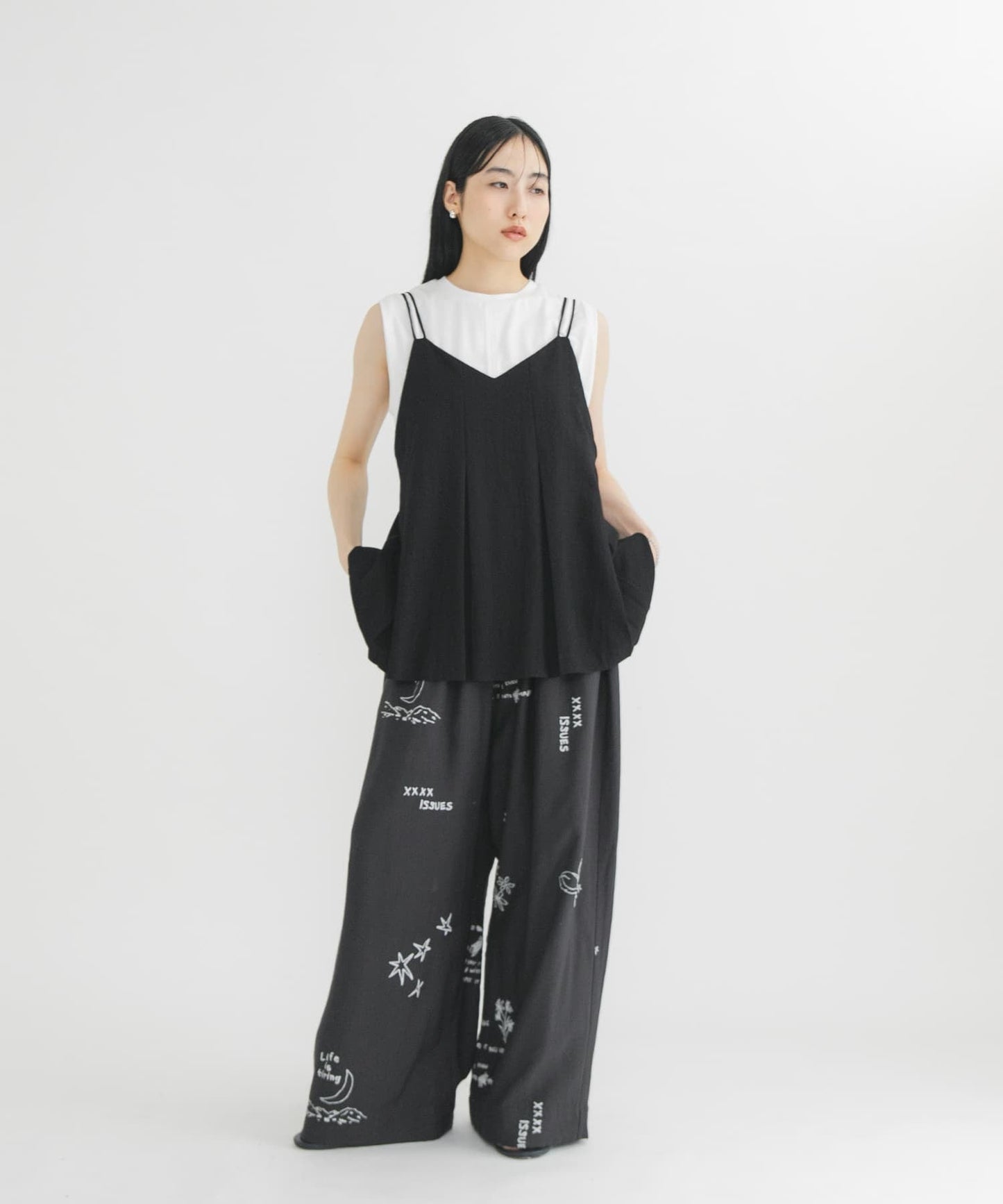 KBF 粗打褶背心 - Image 14