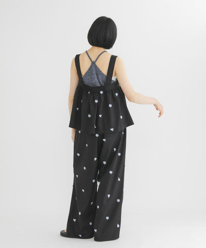 KBF 刺繡碎褶背心 - Image 8