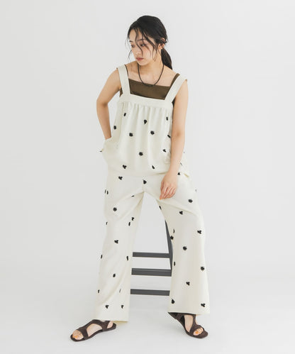 KBF 刺繡碎褶背心 - Image 9