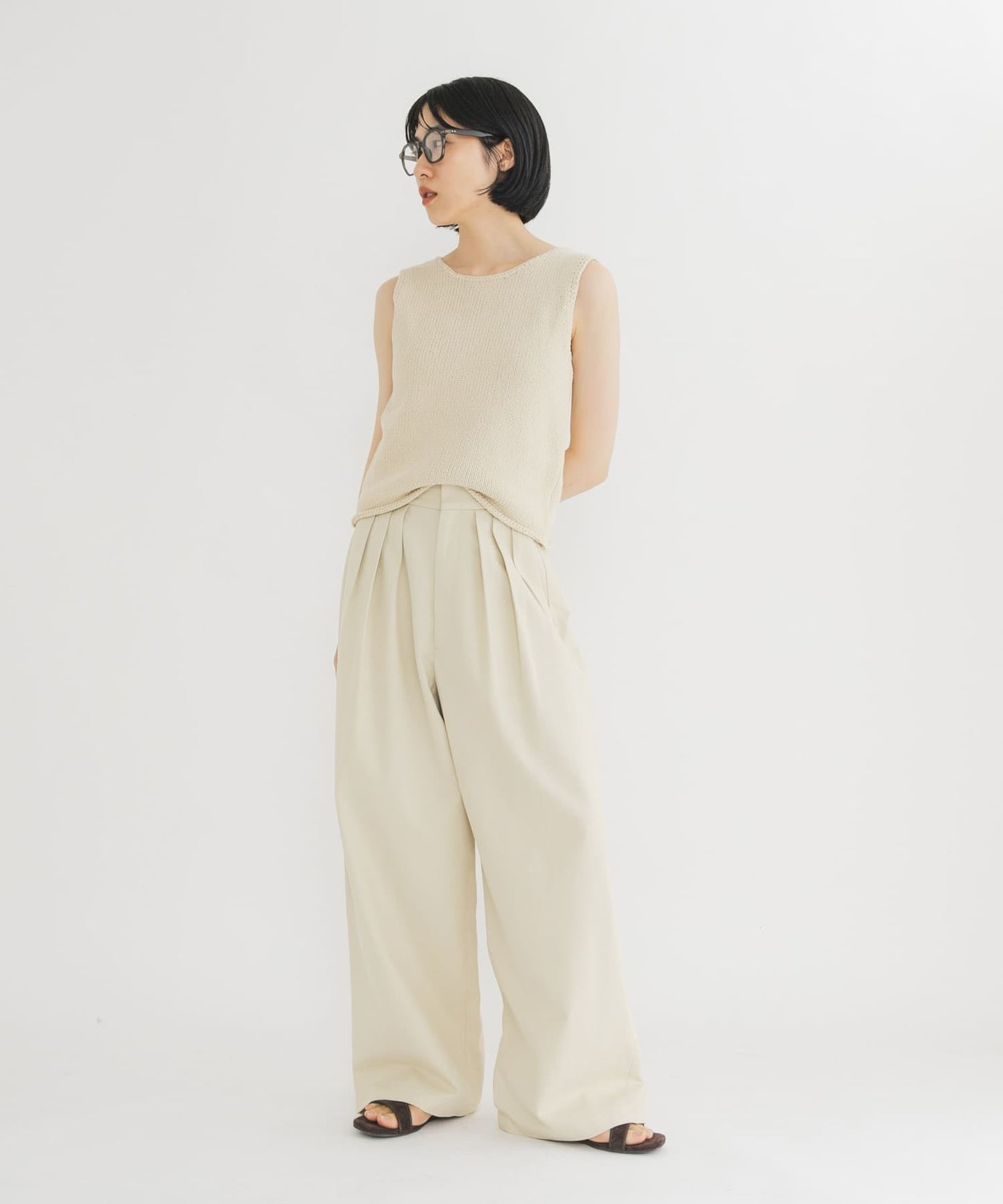 KBF Tucked Wide Pants - Image 13