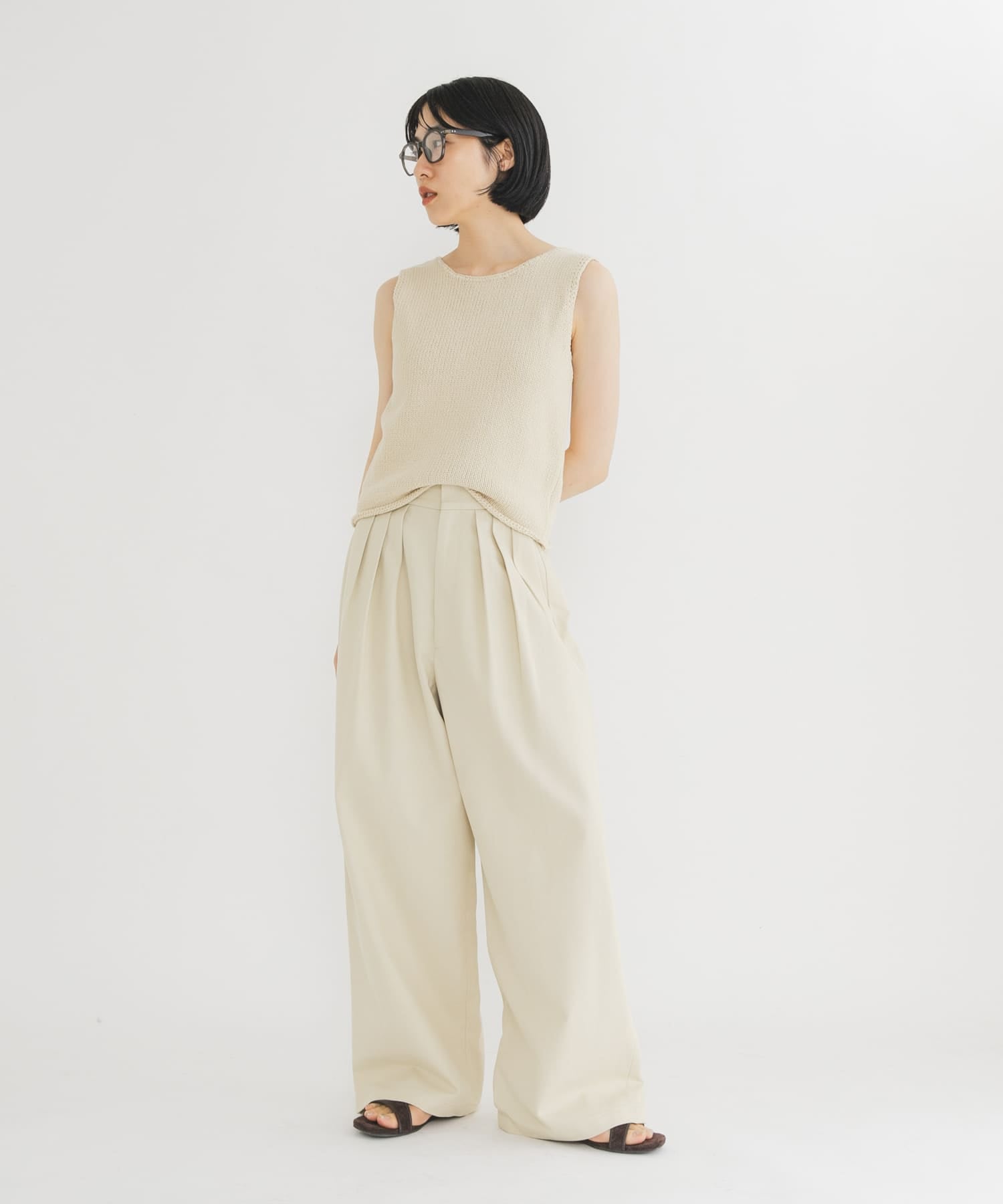 KBF Tucked Wide Pants - Image 13