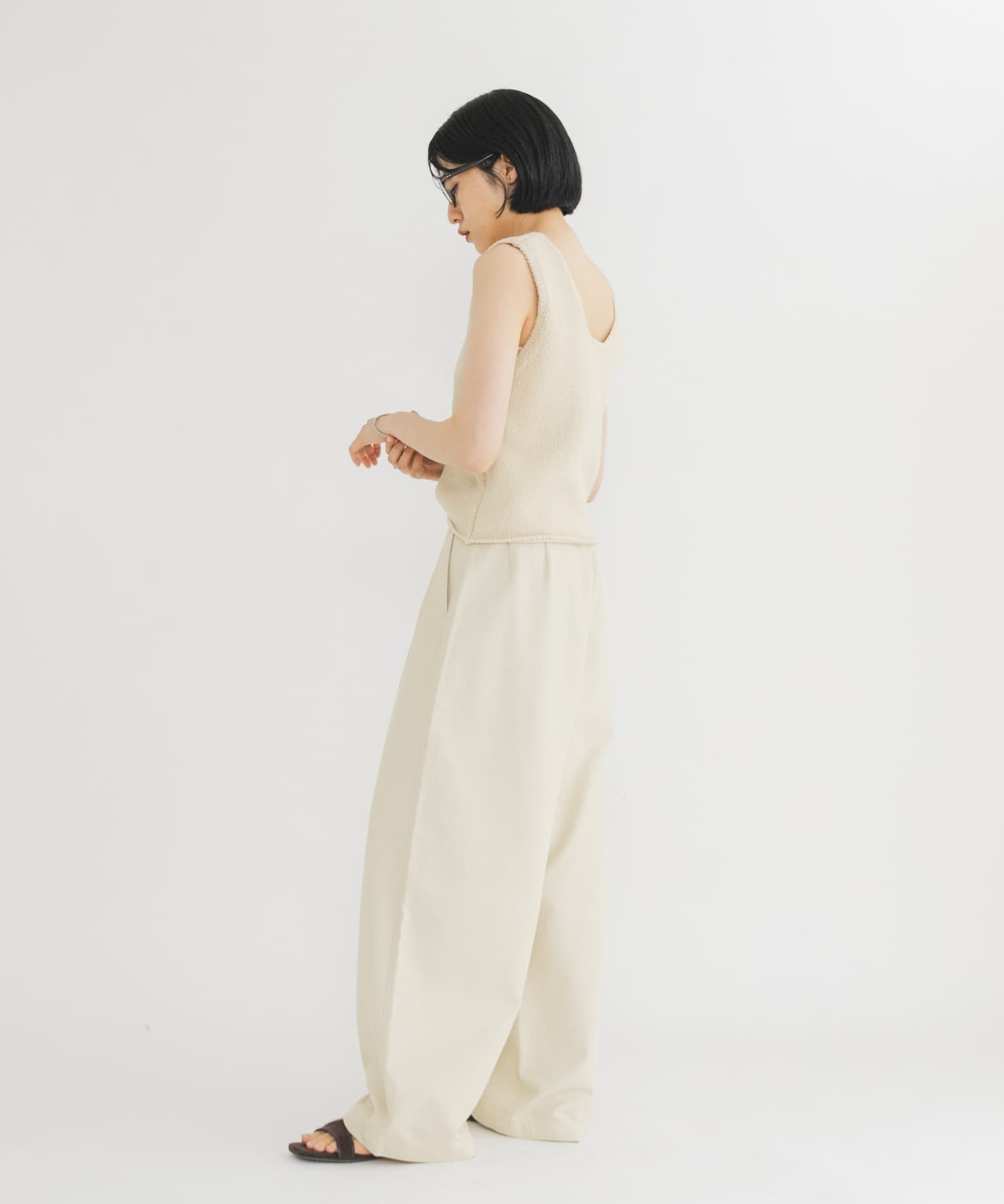 KBF Tucked Wide Pants - Image 14