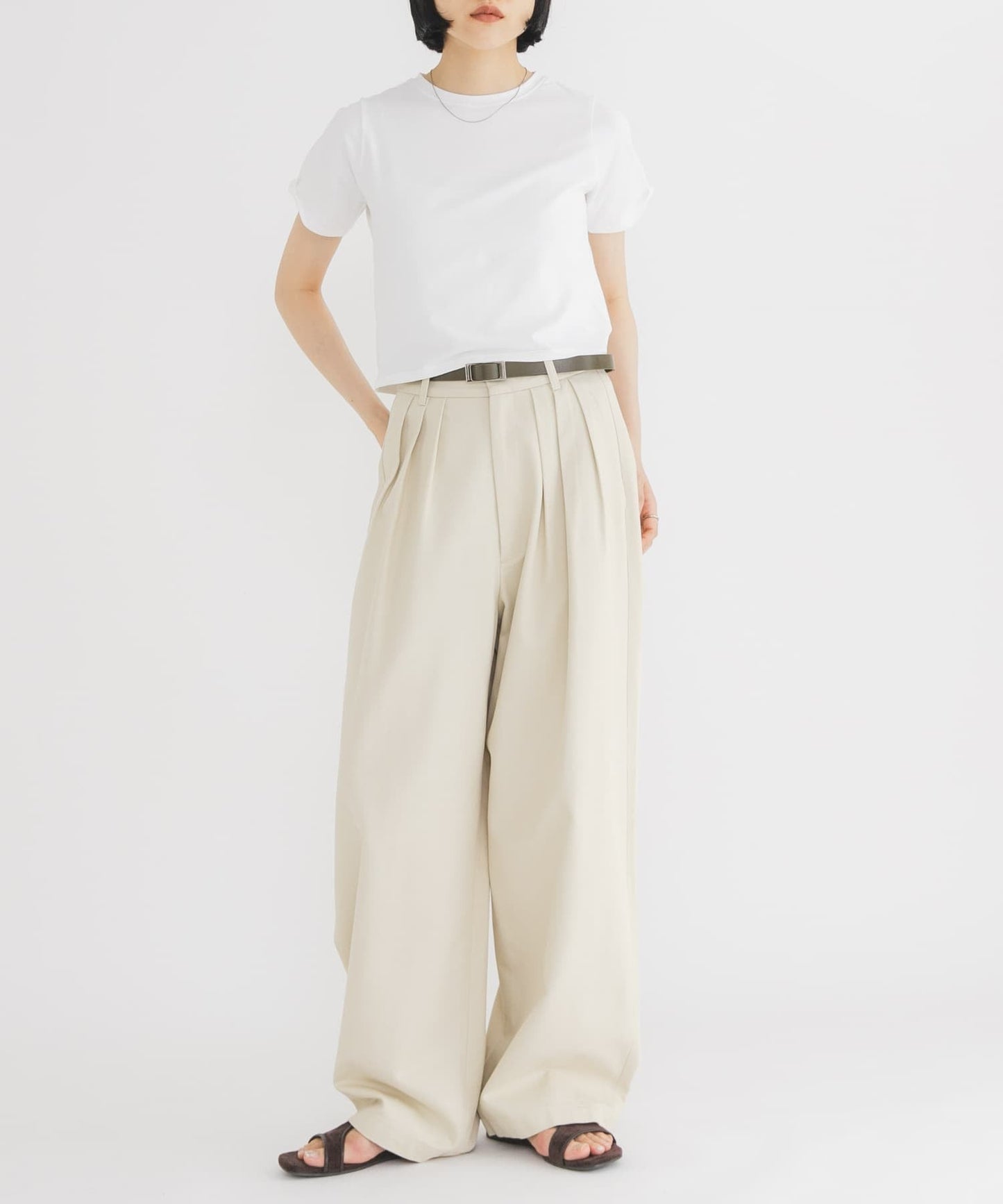 KBF Tucked Wide Pants - Image 16