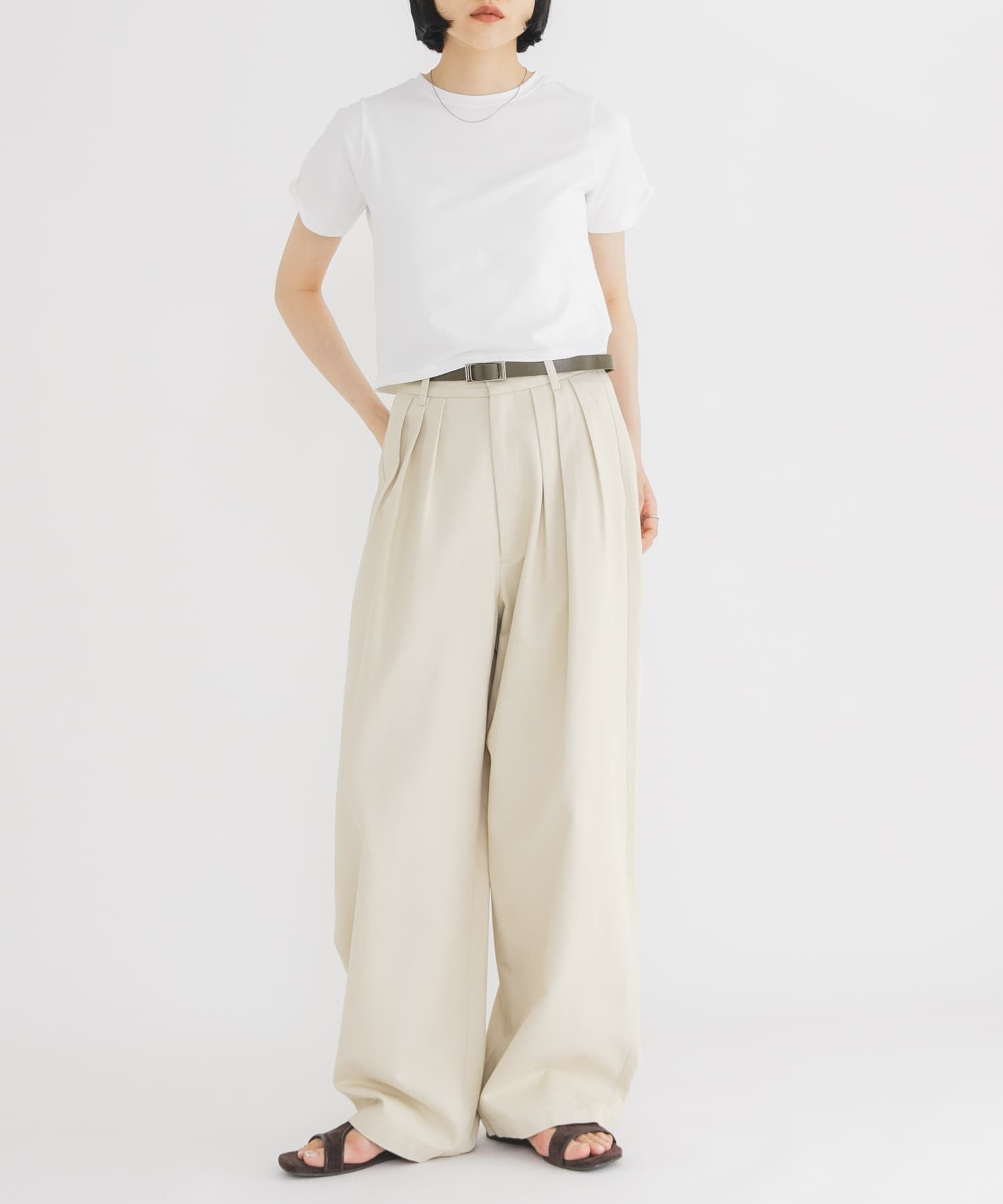KBF Tucked Wide Pants - Image 16
