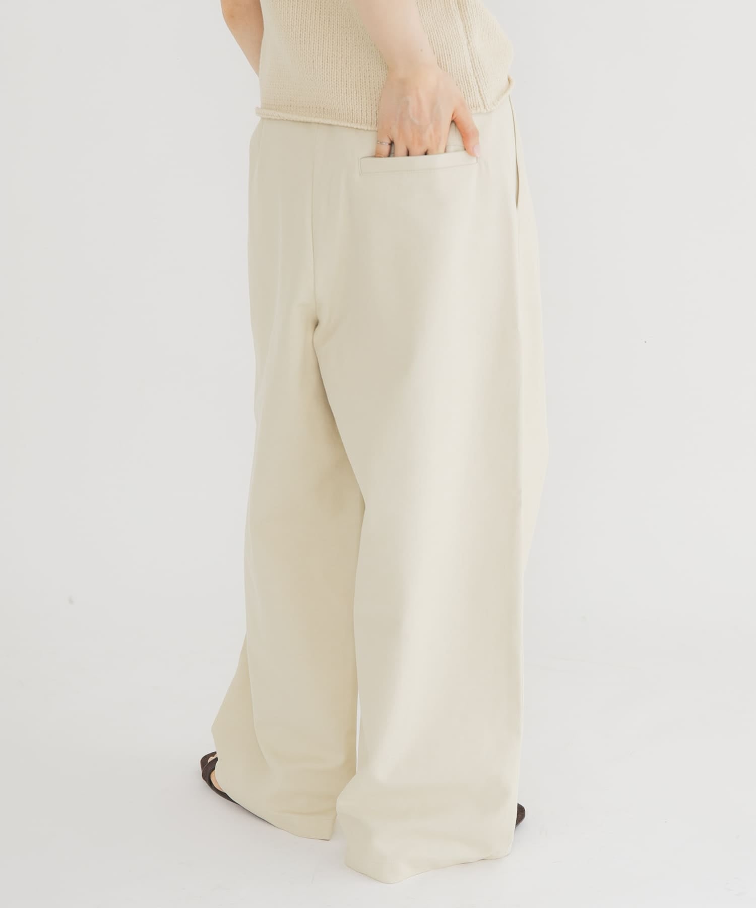 KBF Tucked Wide Pants - Image 2