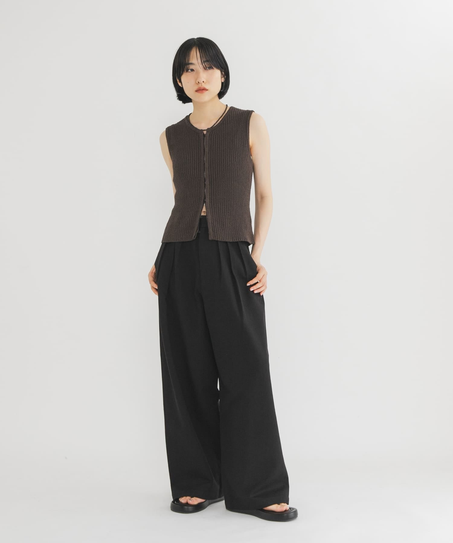 KBF Tucked Wide Pants - Image 21
