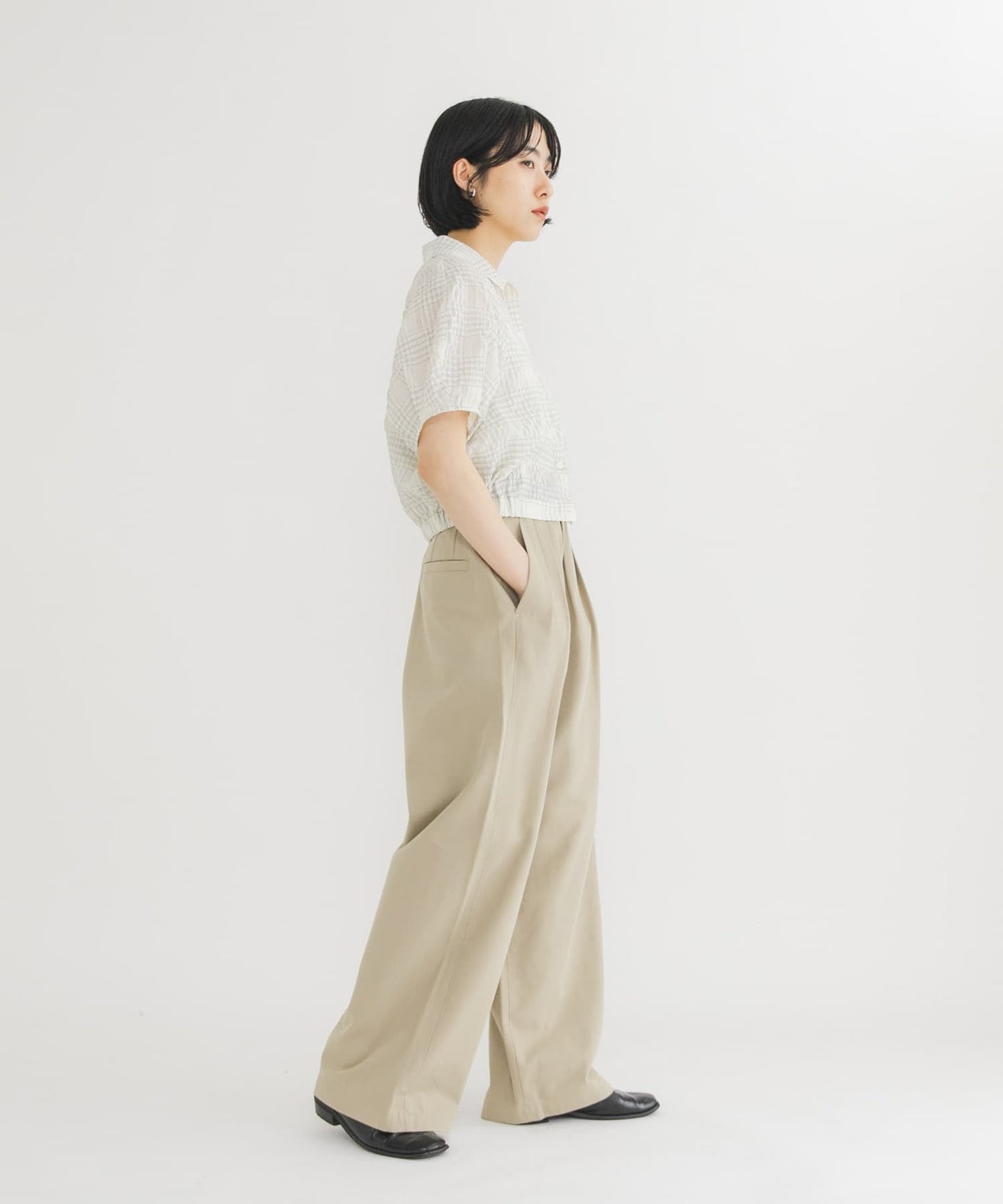 KBF Tucked Wide Pants - Image 9
