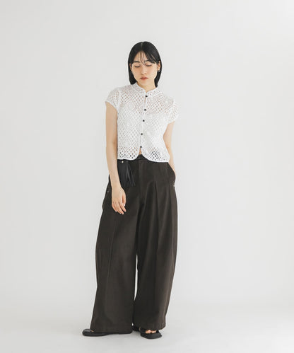 [2 Size] KBF 打褶寬褲 - Image 6