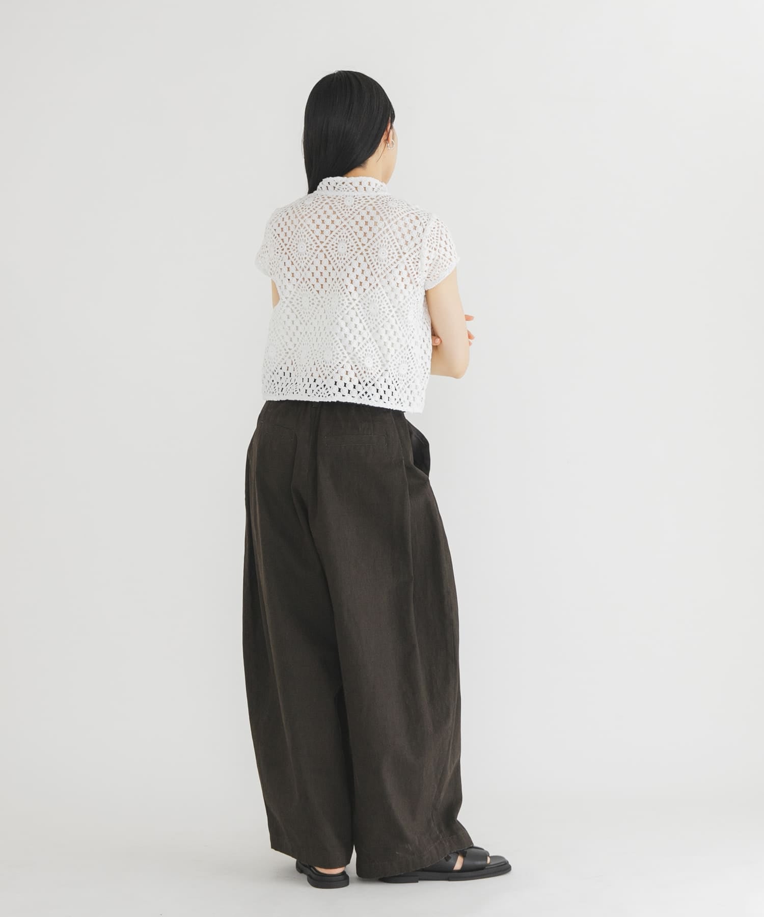 [2 Size] KBF 打褶寬褲 - Image 8