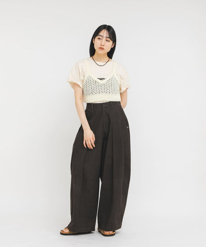 [2 Size] KBF 打褶寬褲 - Image 9