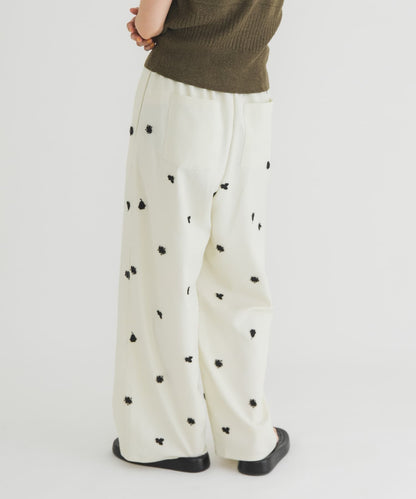 KBF 刺繡Easy Pants - Image 11