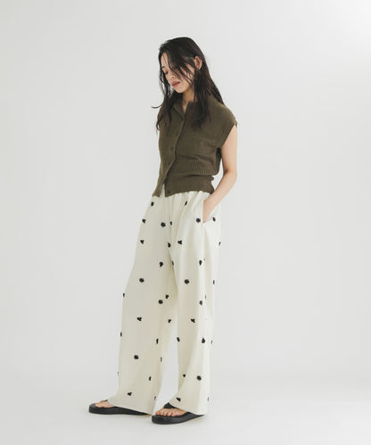 KBF 刺繡Easy Pants - Image 13