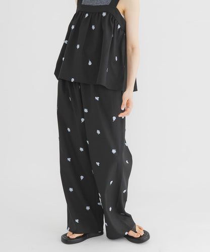 KBF 刺繡Easy Pants - Image 4