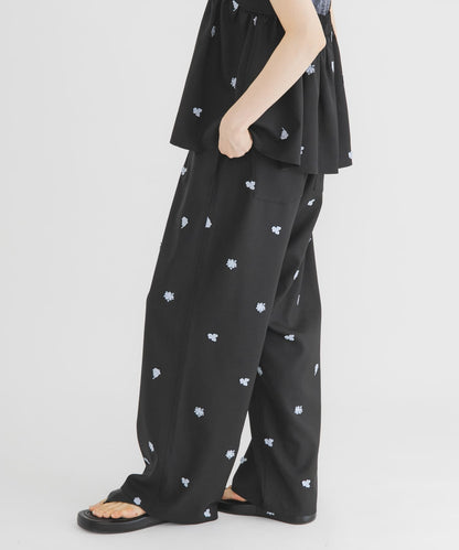 KBF 刺繡Easy Pants - Image 5
