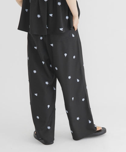 KBF 刺繡Easy Pants - Image 6