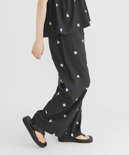 KBF 刺繡Easy Pants - Image 7