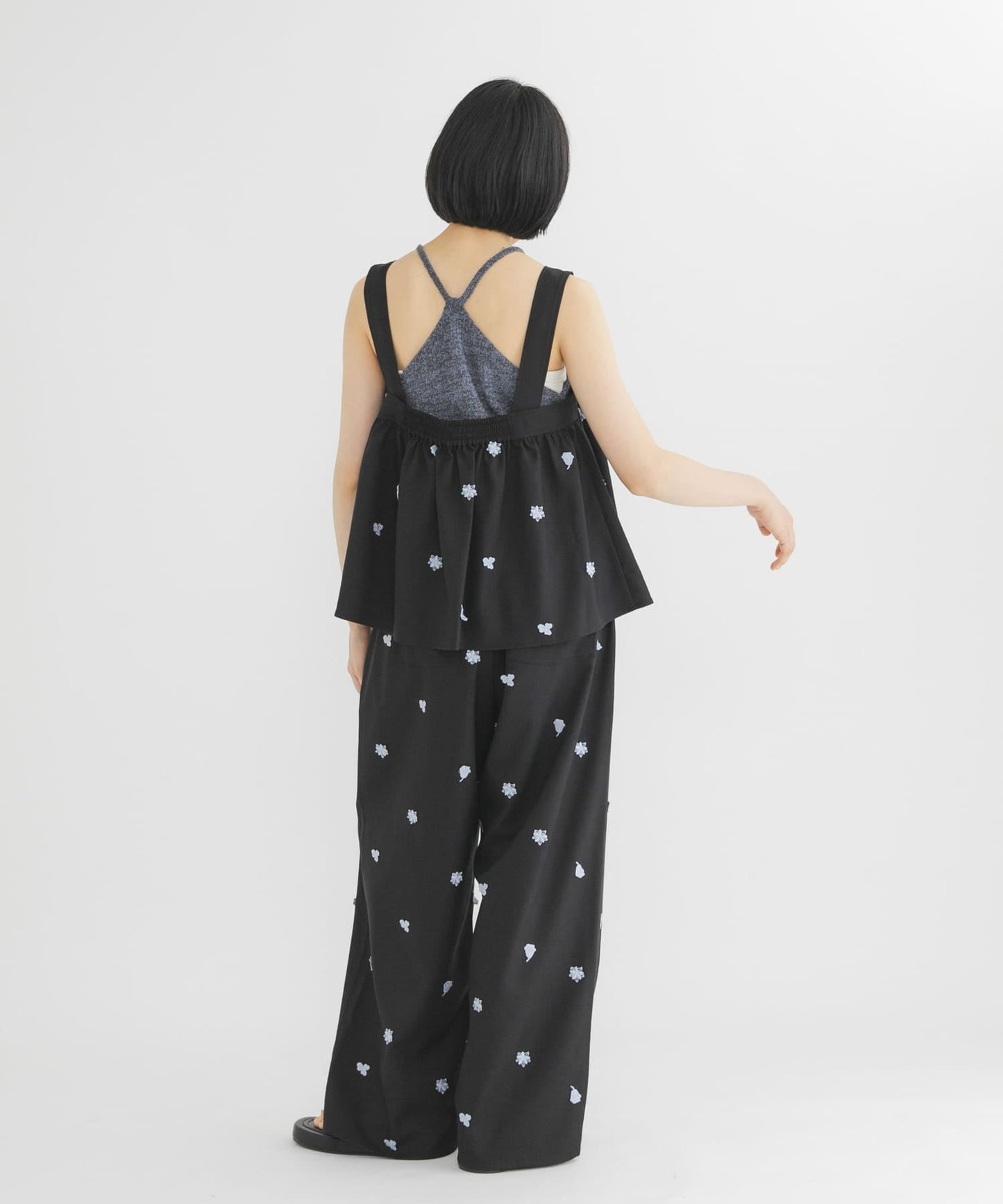 KBF 刺繡Easy Pants - Image 9