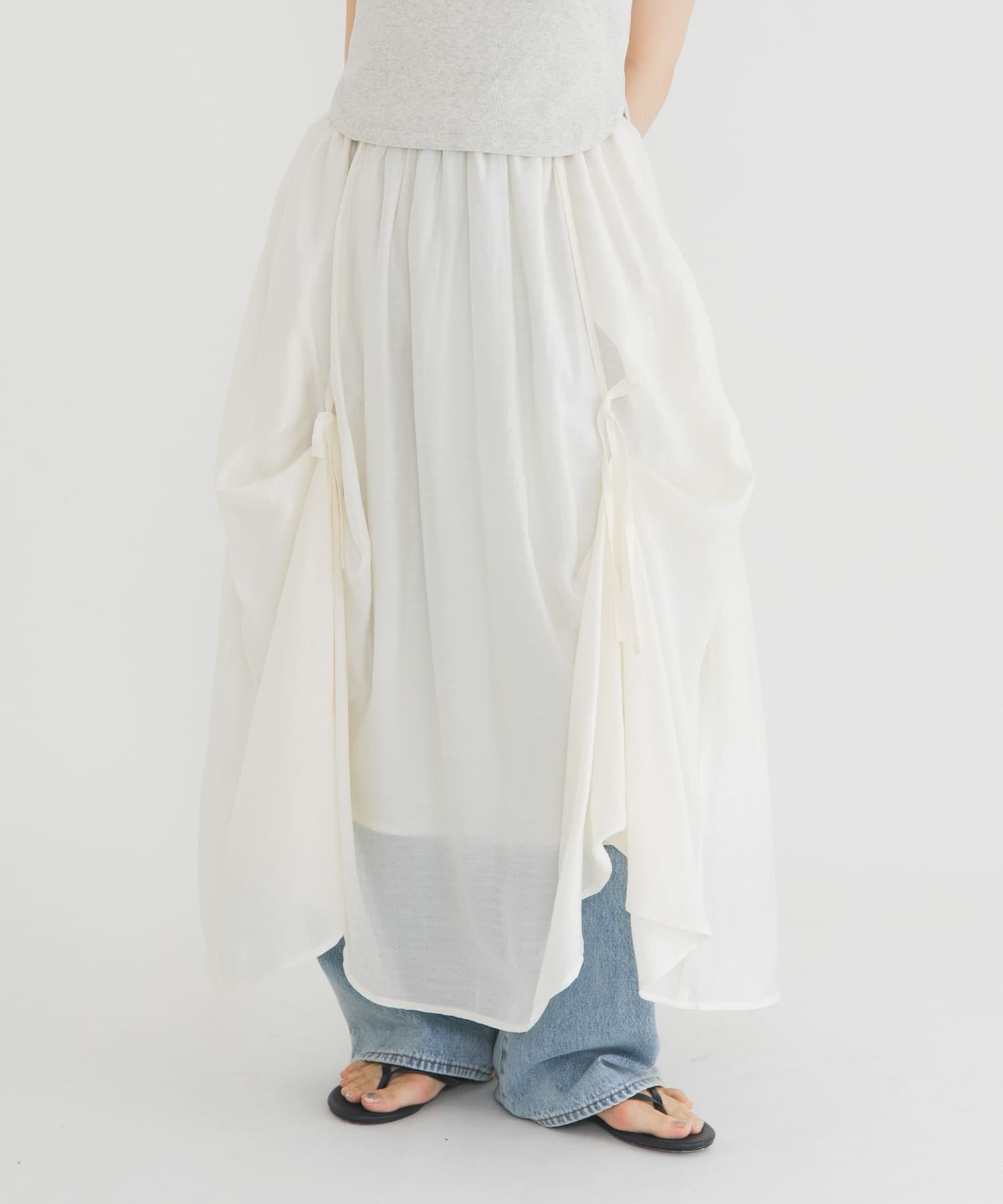 KBF Ribbon voluminous skirt - Image 10