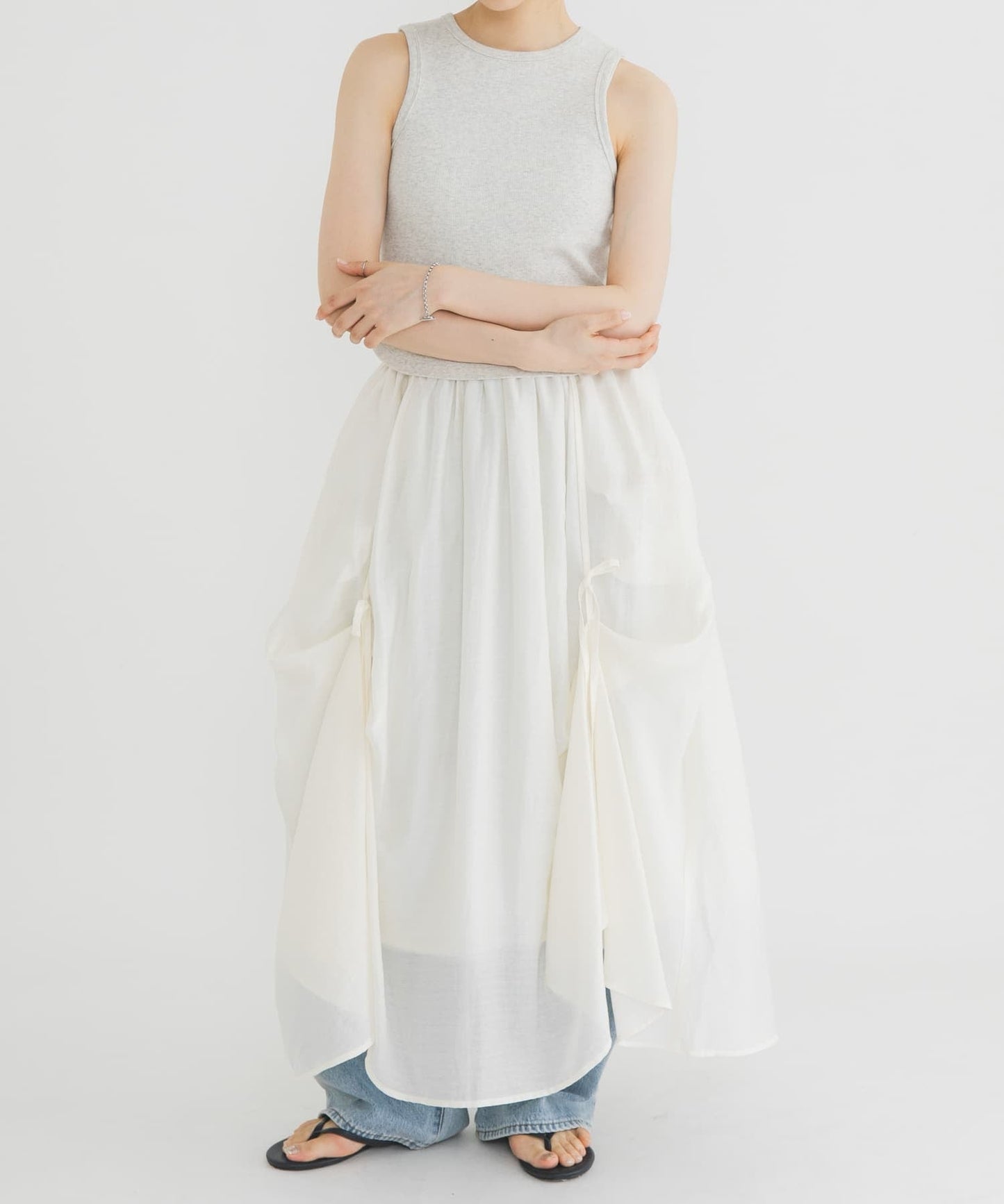 KBF Ribbon voluminous skirt - Image 35