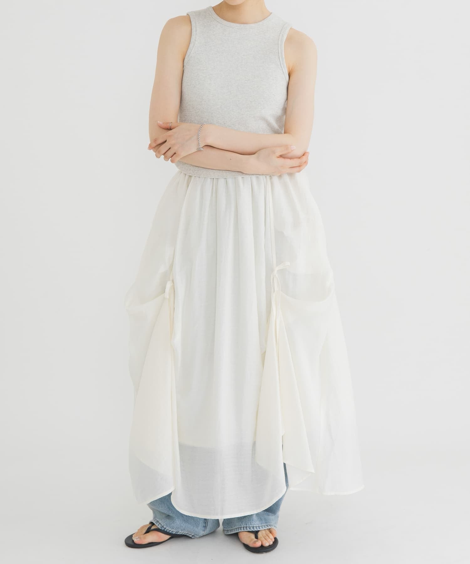 KBF Ribbon voluminous skirt - Image 35
