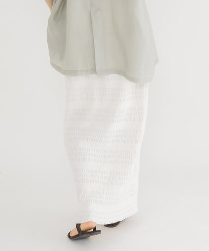 KBF Shirred A-line skirt - Image 11