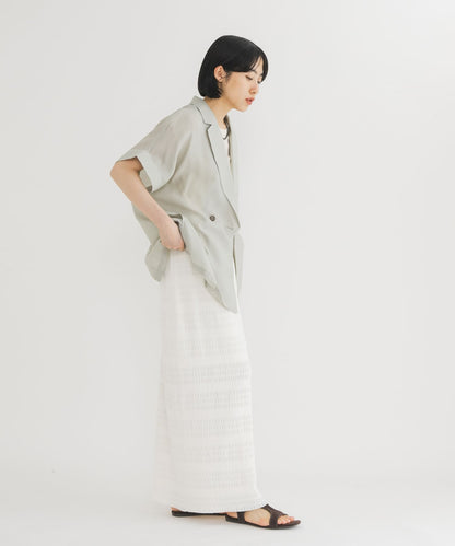 KBF Shirred A-line skirt - Image 13