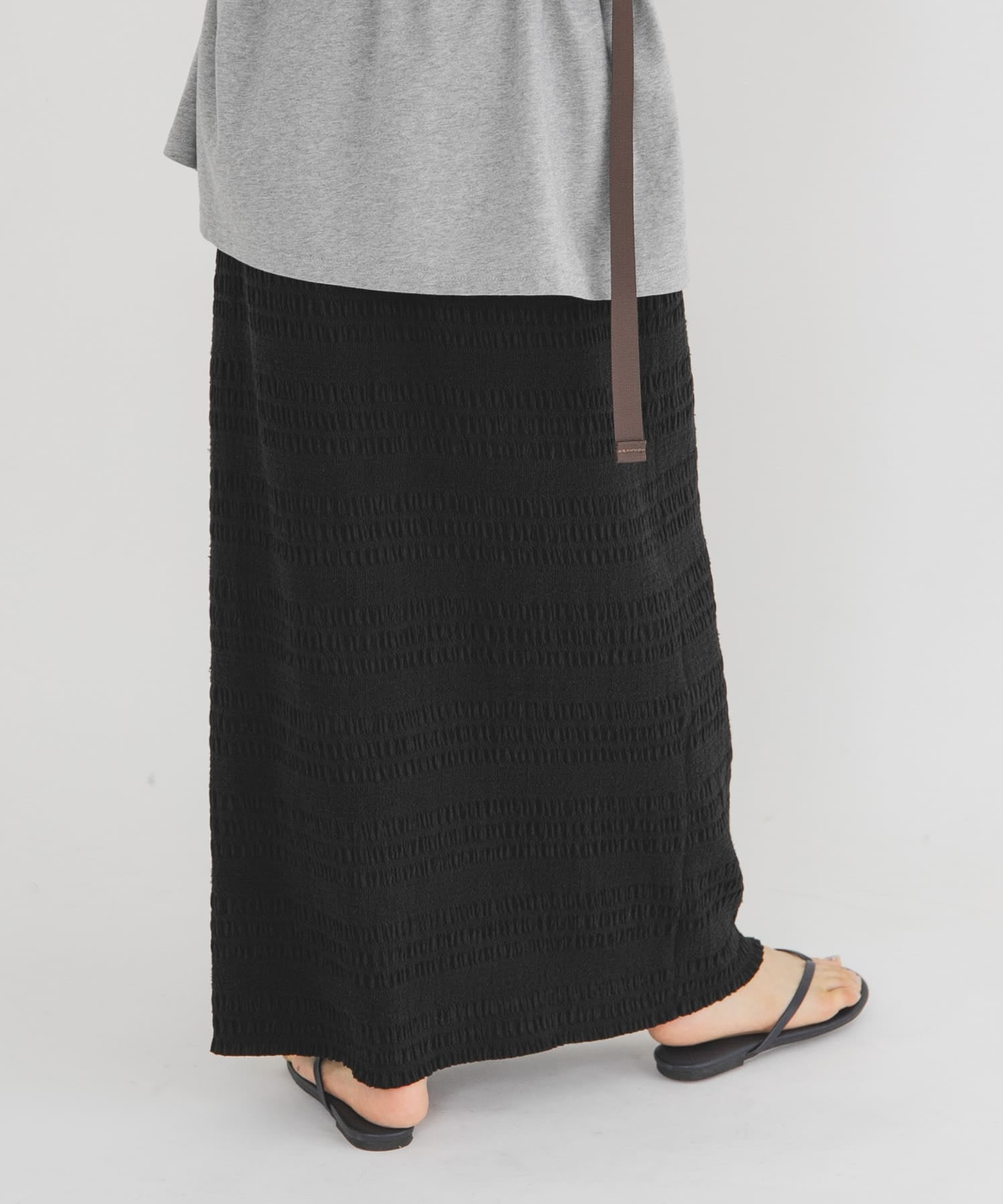 KBF Shirred A-line skirt - Image 4
