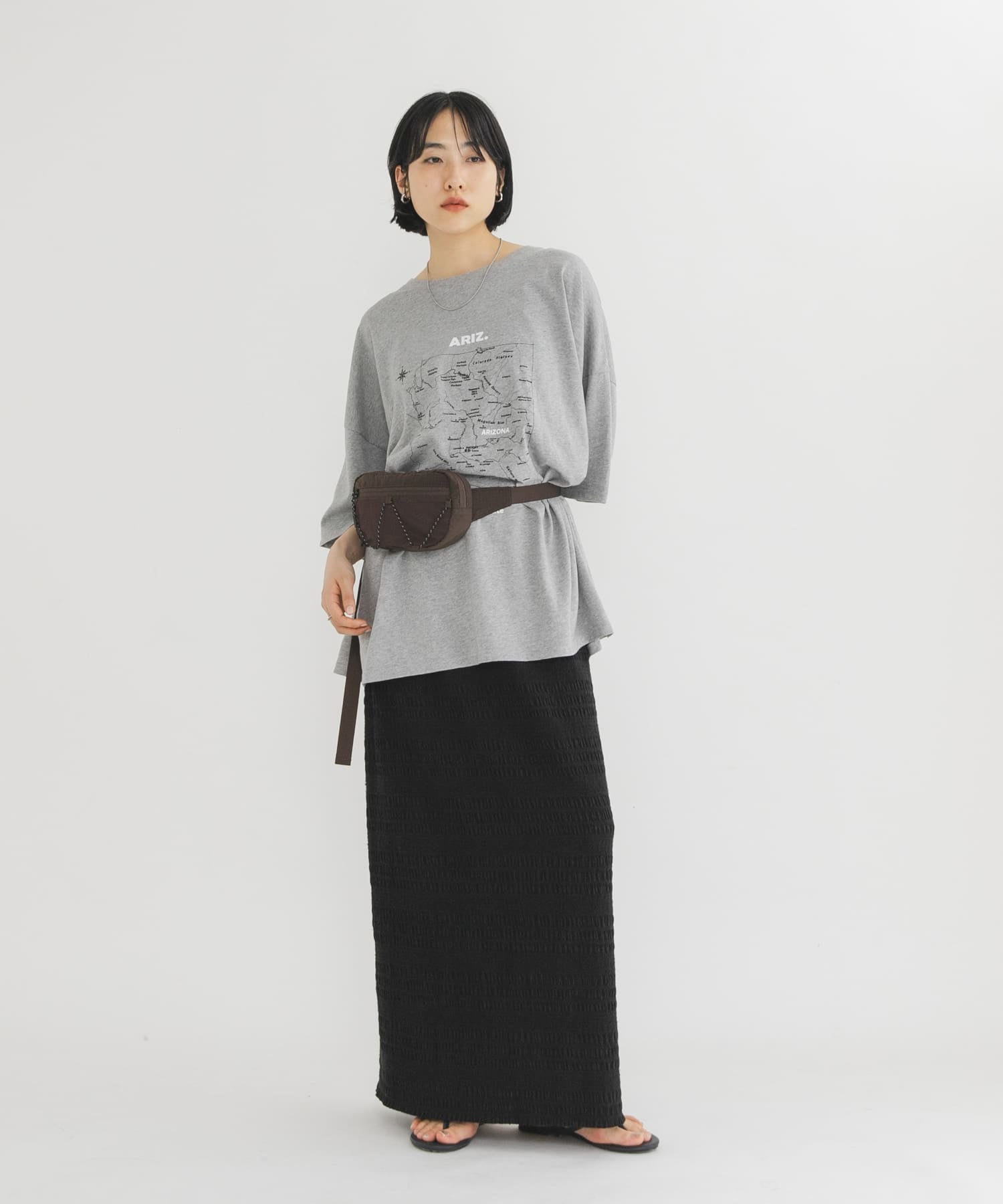KBF Shirred A-line skirt - Image 6
